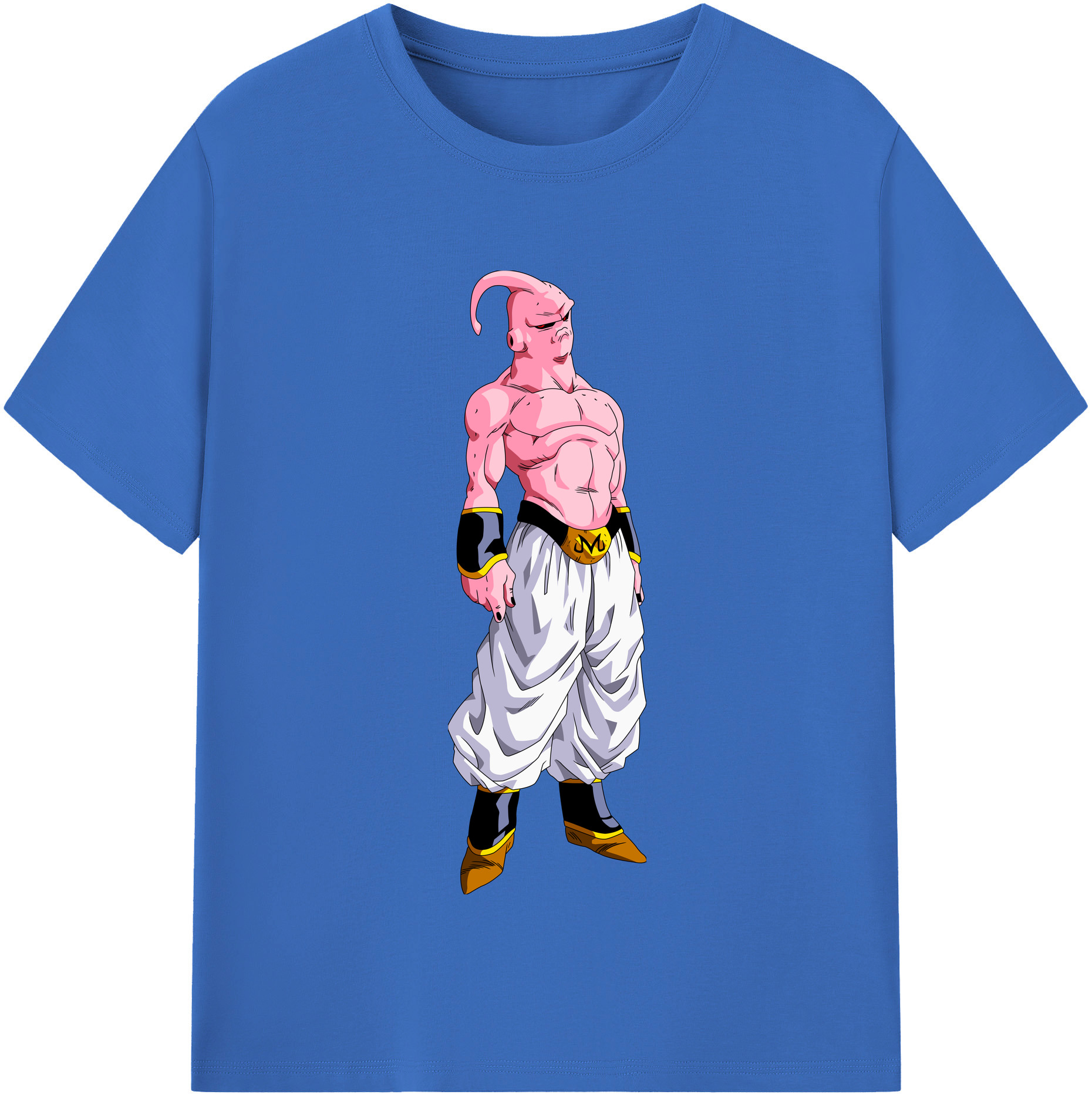 （画像用） ドラゴンボール 魔人ブウ DRAGON BALL Majin Buu 綿100％半袖Tシャツ（フロントプリント）