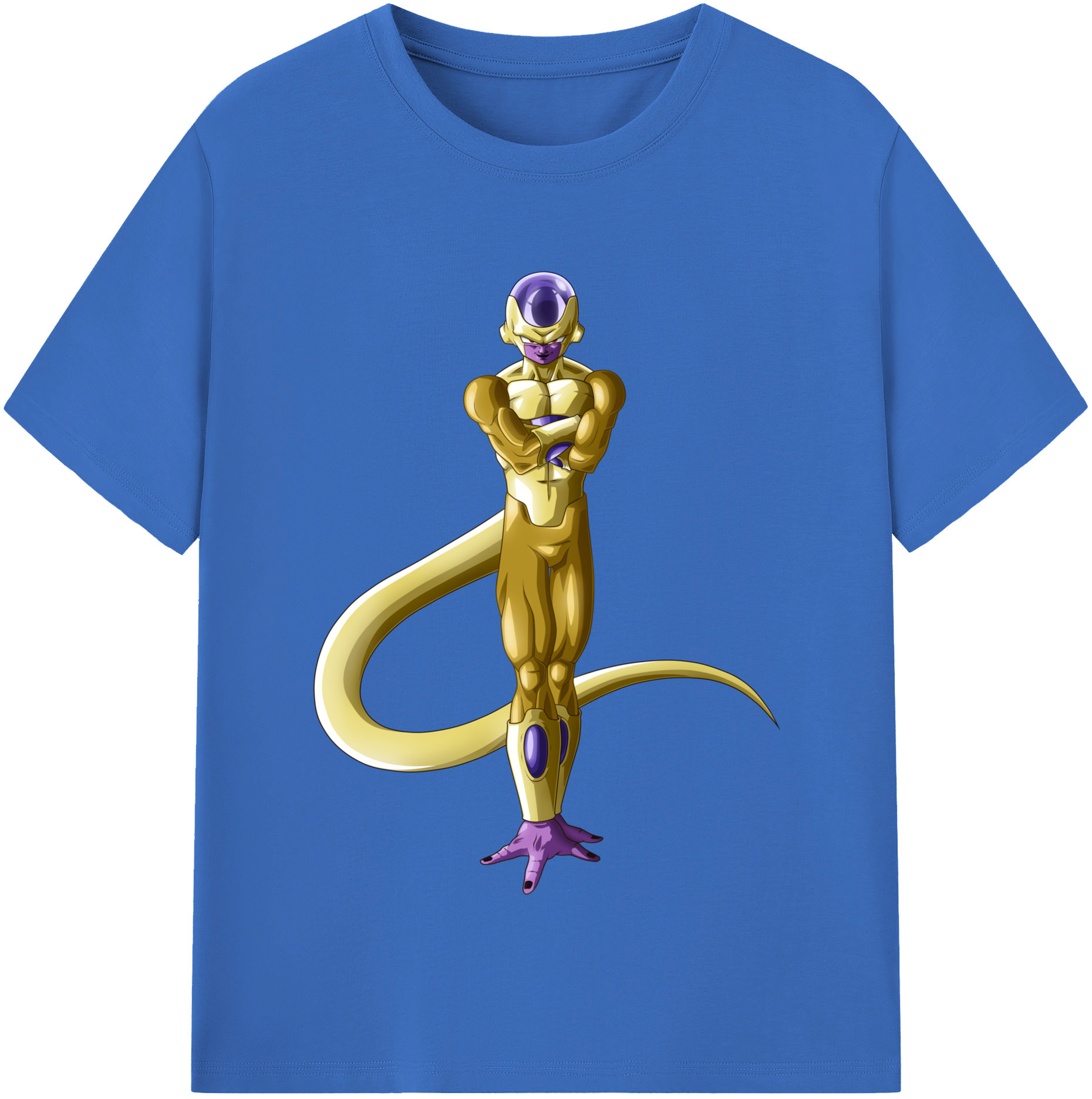 （画像用） ドラゴンボール フリーザ DRAGON BALL Frieza 綿100％半袖Tシャツ（フロントプリント）