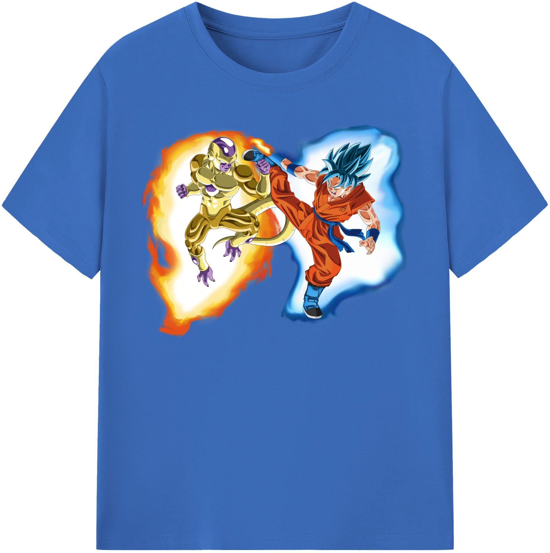（画像用） ドラゴンボール フリーザ DRAGON BALL Frieza 綿100％半袖Tシャツ（フロントプリント）