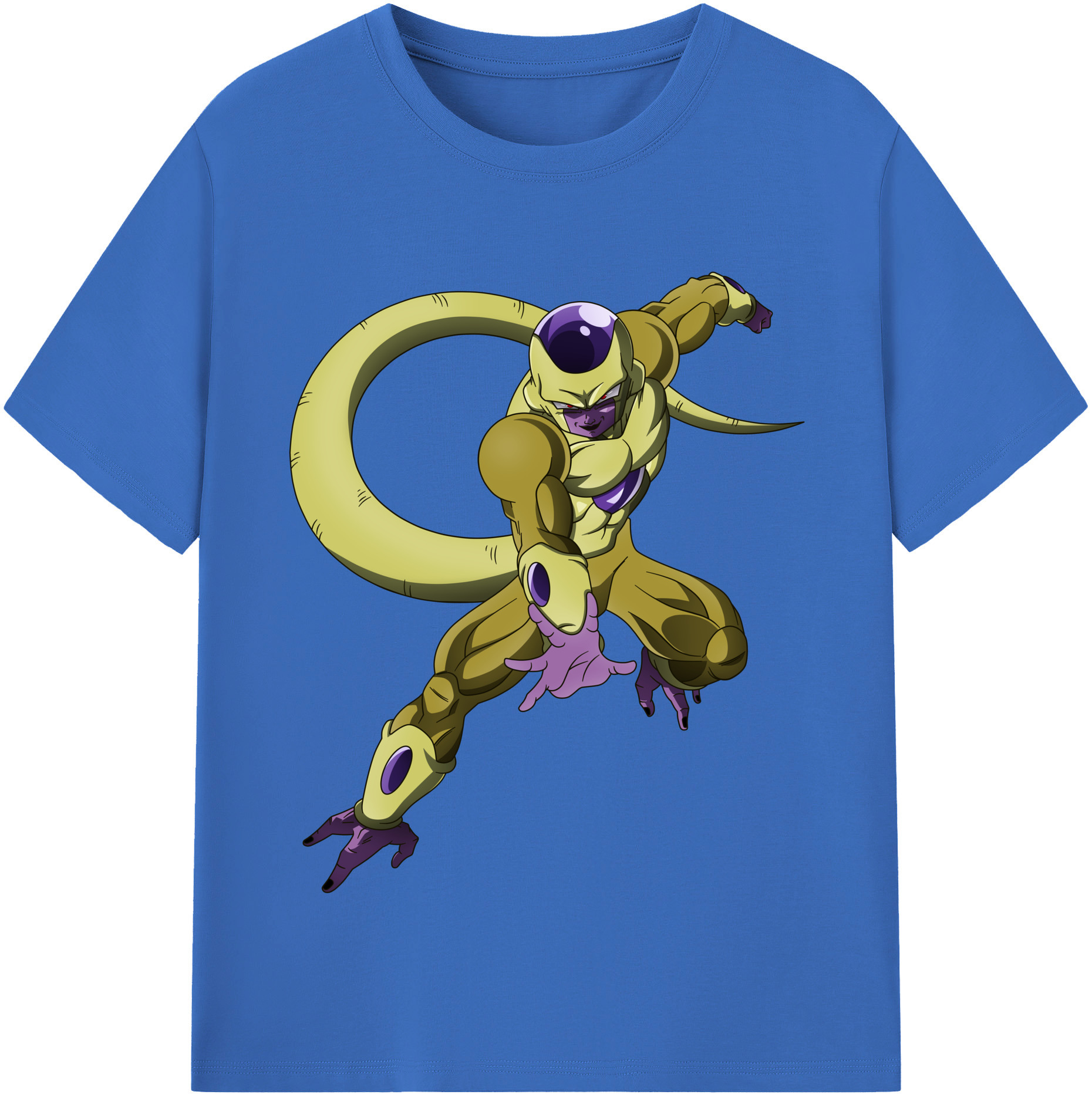 （画像用） ドラゴンボール フリーザ DRAGON BALL Frieza 綿100％半袖Tシャツ（フロントプリント）