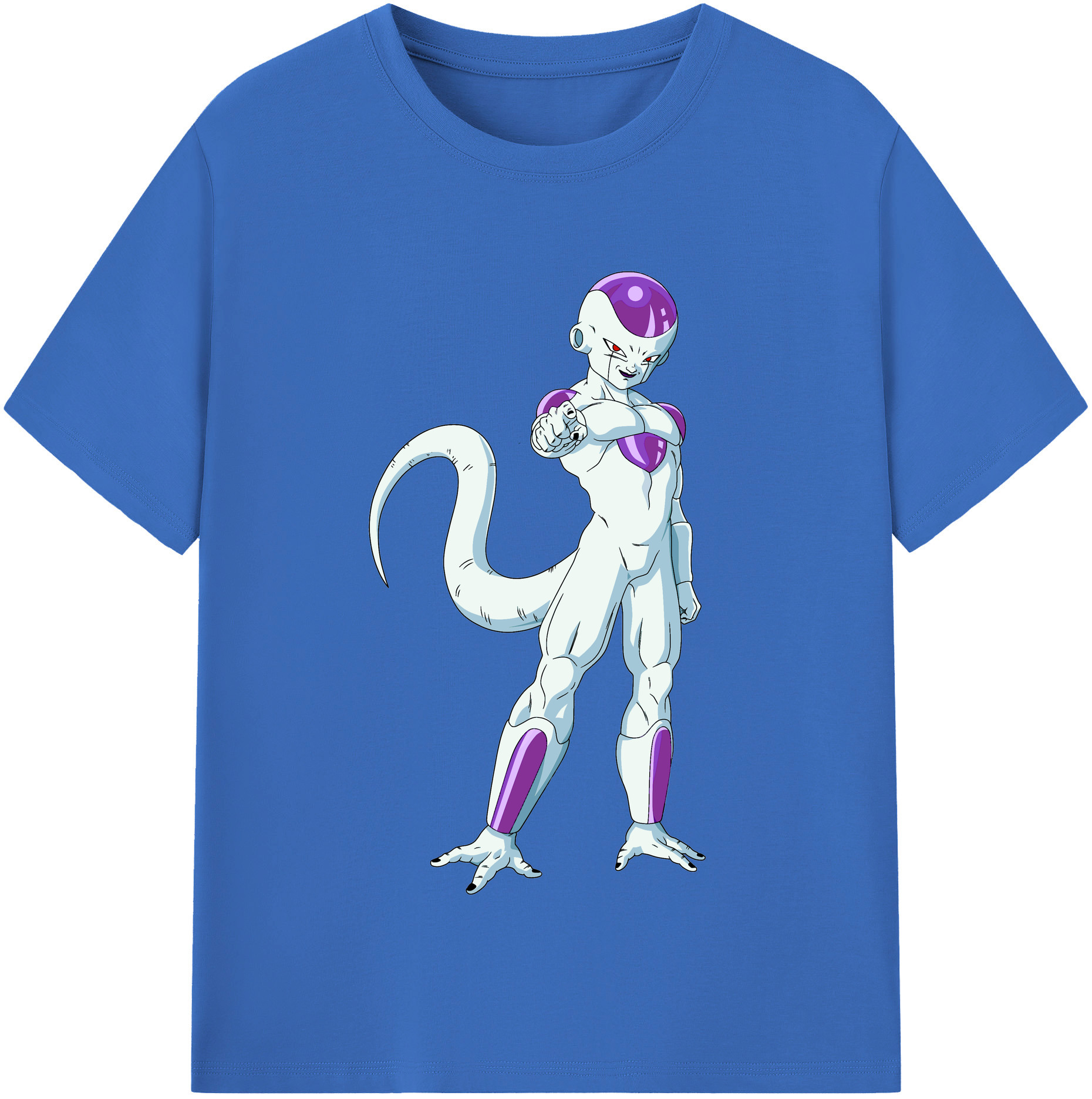 （画像用） ドラゴンボール フリーザ DRAGON BALL Frieza 綿100％半袖Tシャツ（フロントプリント）