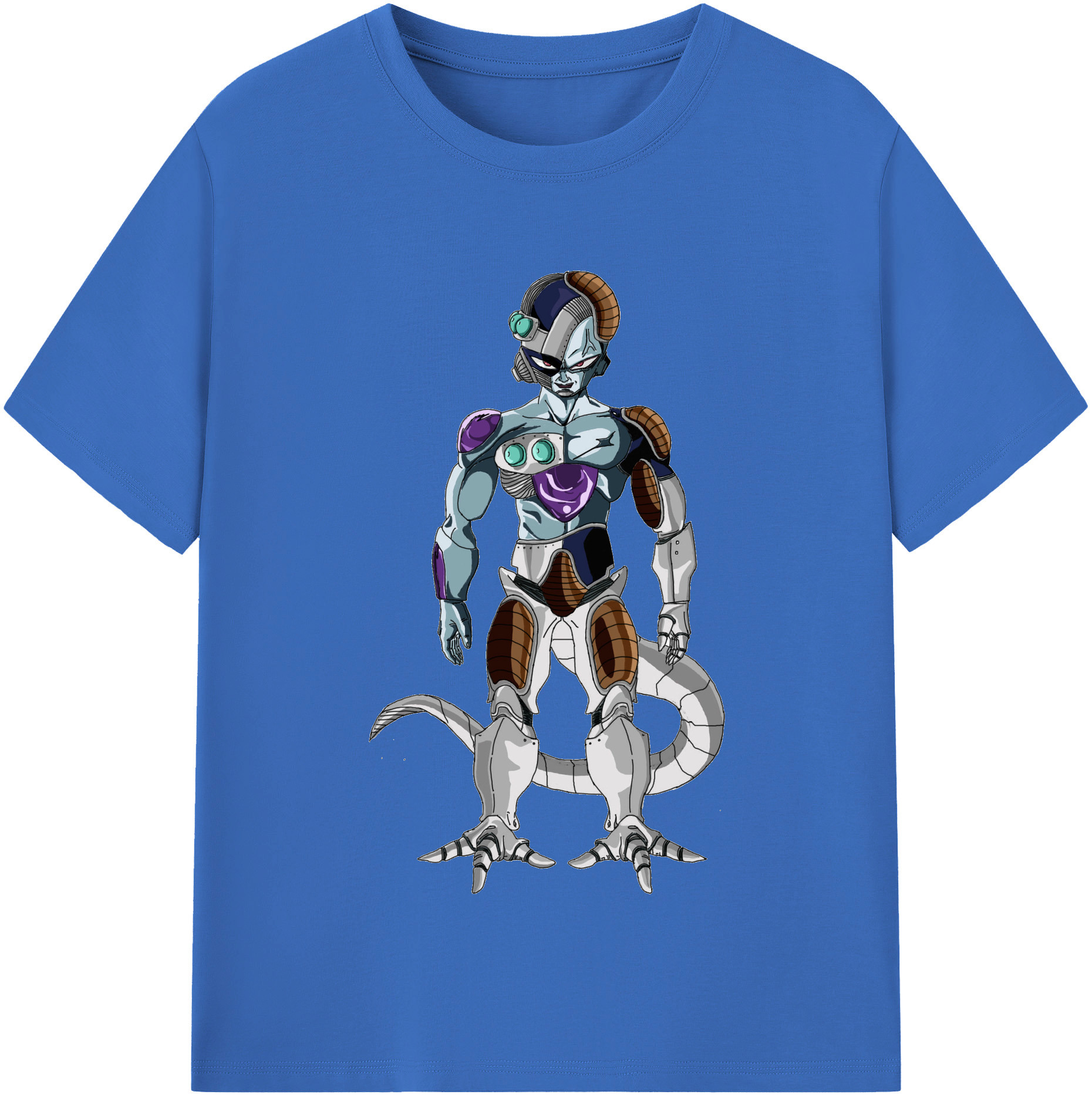 （画像用） ドラゴンボール クウラ DRAGON BALL Cooler Coora 綿100％半袖Tシャツ（フロントプリント）