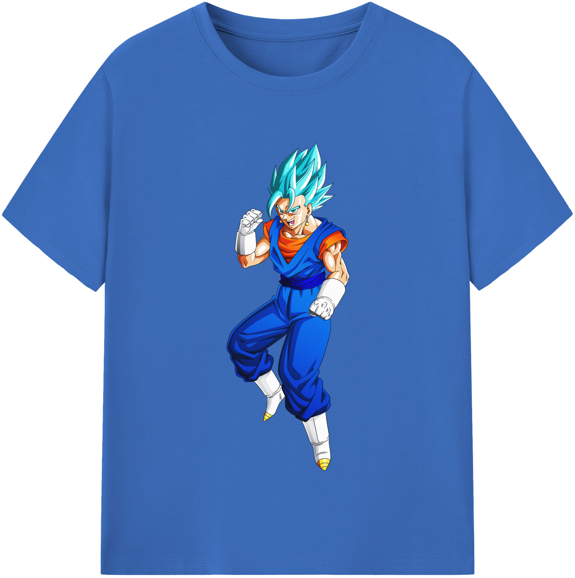 （画像用） ドラゴンボール ベジット DRAGON BALL Vegetto 綿100％半袖Tシャツ（フロントプリント）