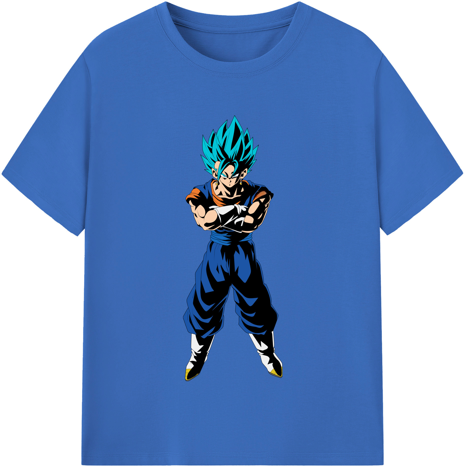 （画像用） ドラゴンボール ベジット DRAGON BALL Vegetto 綿100％半袖Tシャツ（フロントプリント）