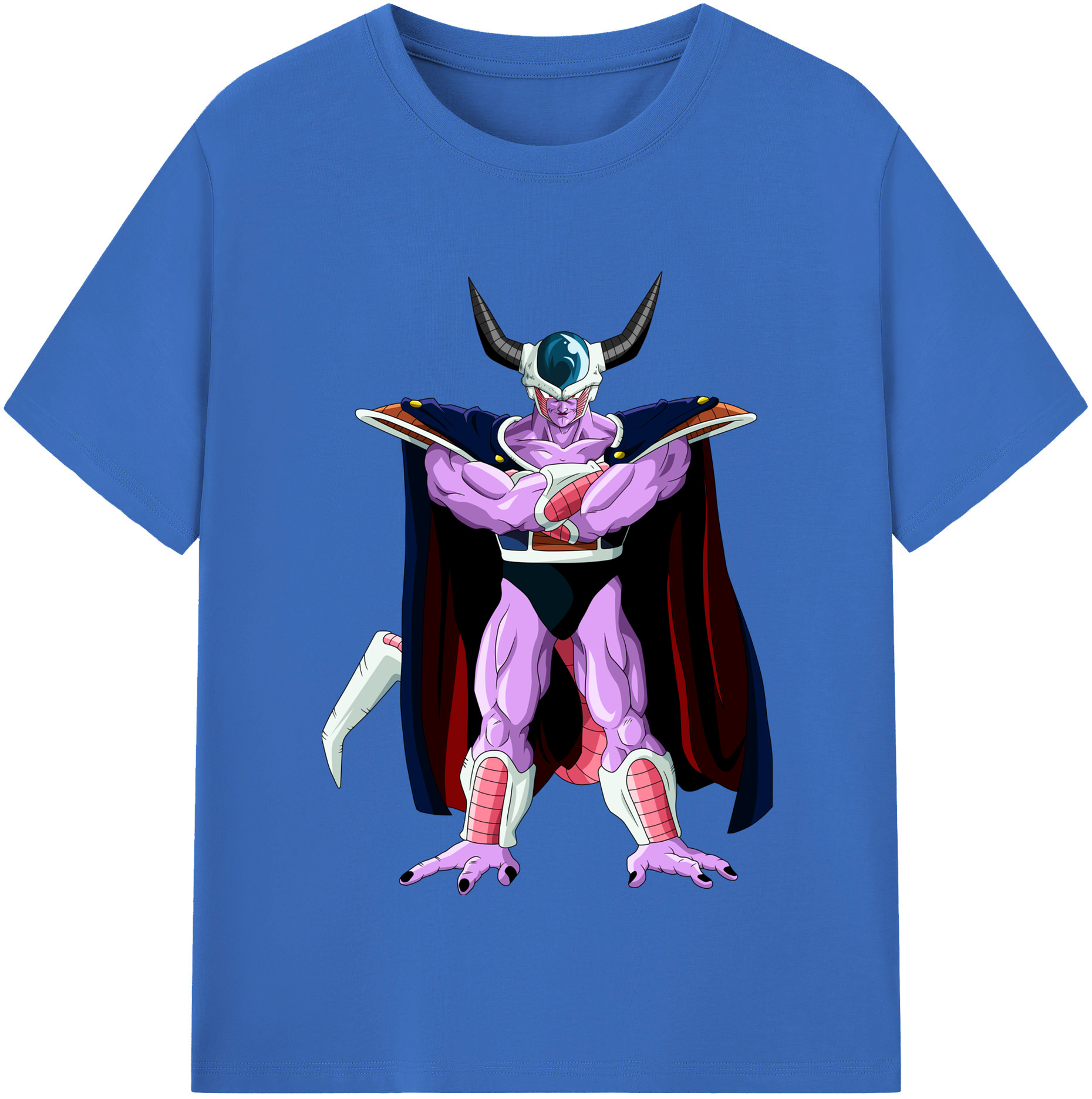 （画像用） ドラゴンボール コルド大王 DRAGON BALL King Cold 綿100％半袖Tシャツ（フロントプリント）