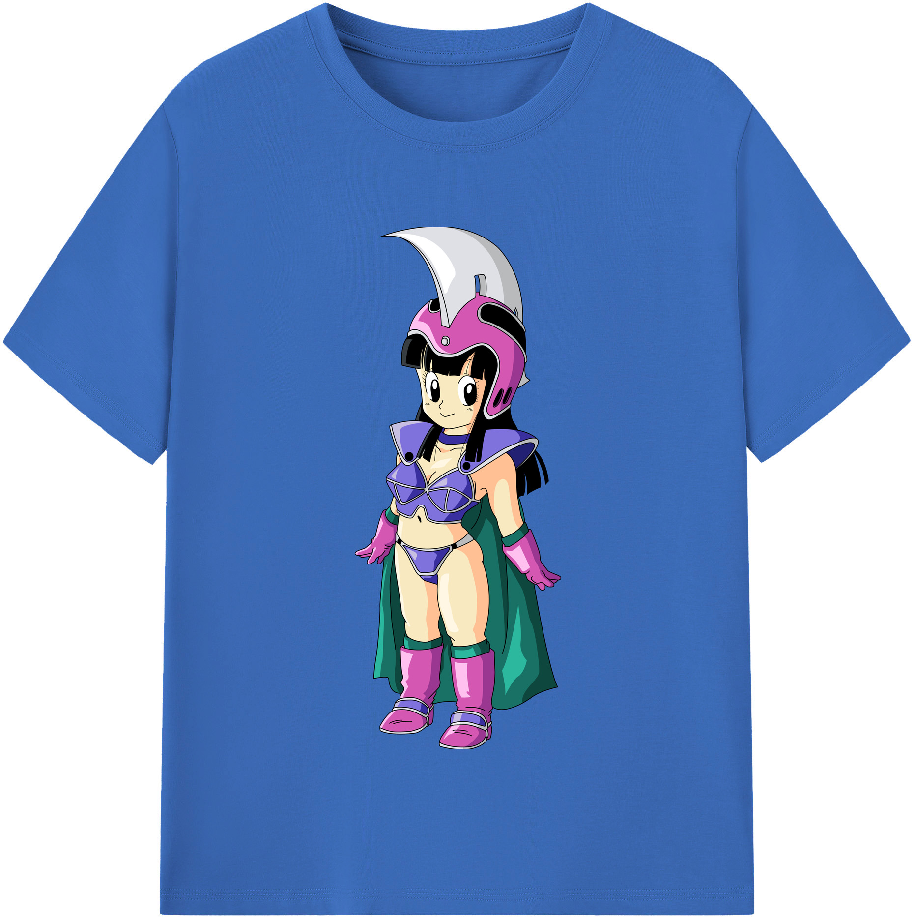 （画像用） ドラゴンボール チチ DRAGON BALL Chichi 綿100％半袖Tシャツ（フロントプリント）