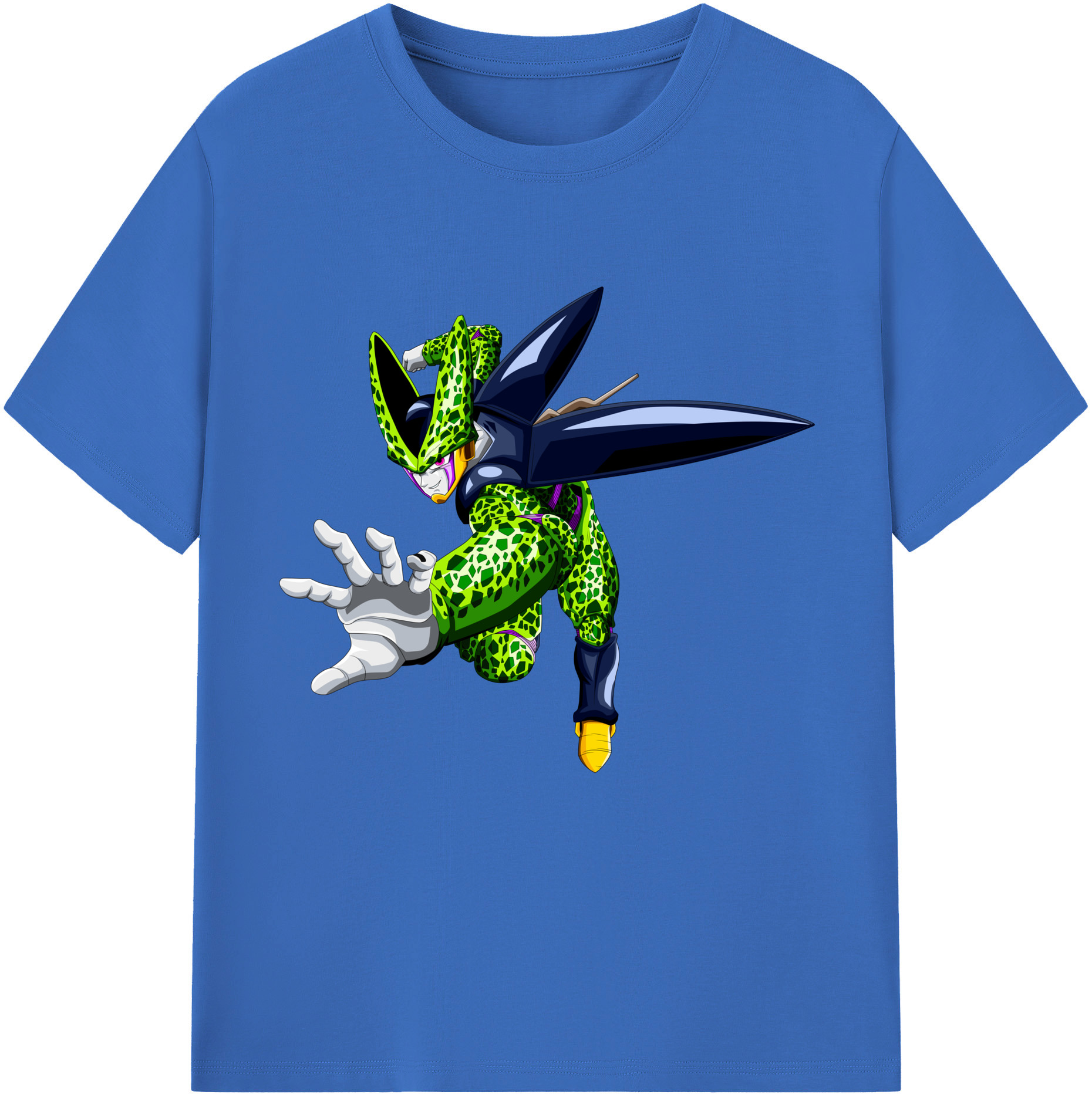 （画像用） ドラゴンボール セル DRAGON BALL Cell 綿100％半袖Tシャツ（フロントプリント）