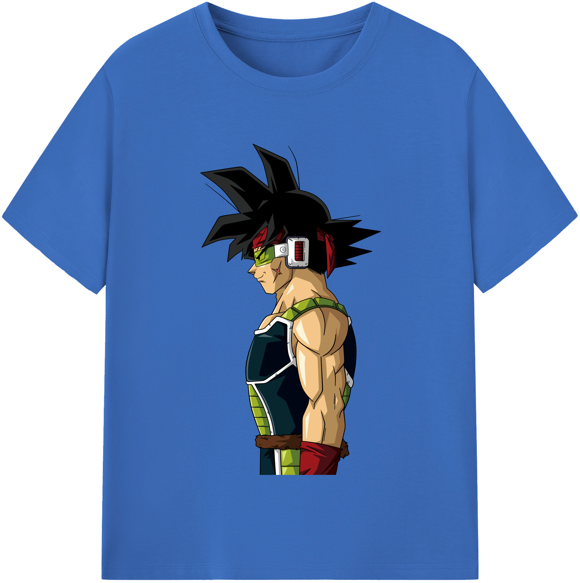 （画像用） ドラゴンボール バーダック DRAGON BALL Burdock 綿100％半袖Tシャツ（フロントプリント）