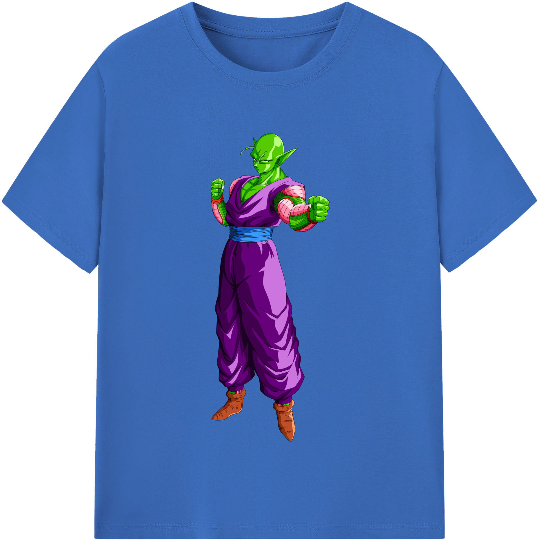（画像用） ドラゴンボール ピッコロ DRAGON BALL Piccolo 綿100％半袖Tシャツ（フロントプリント）