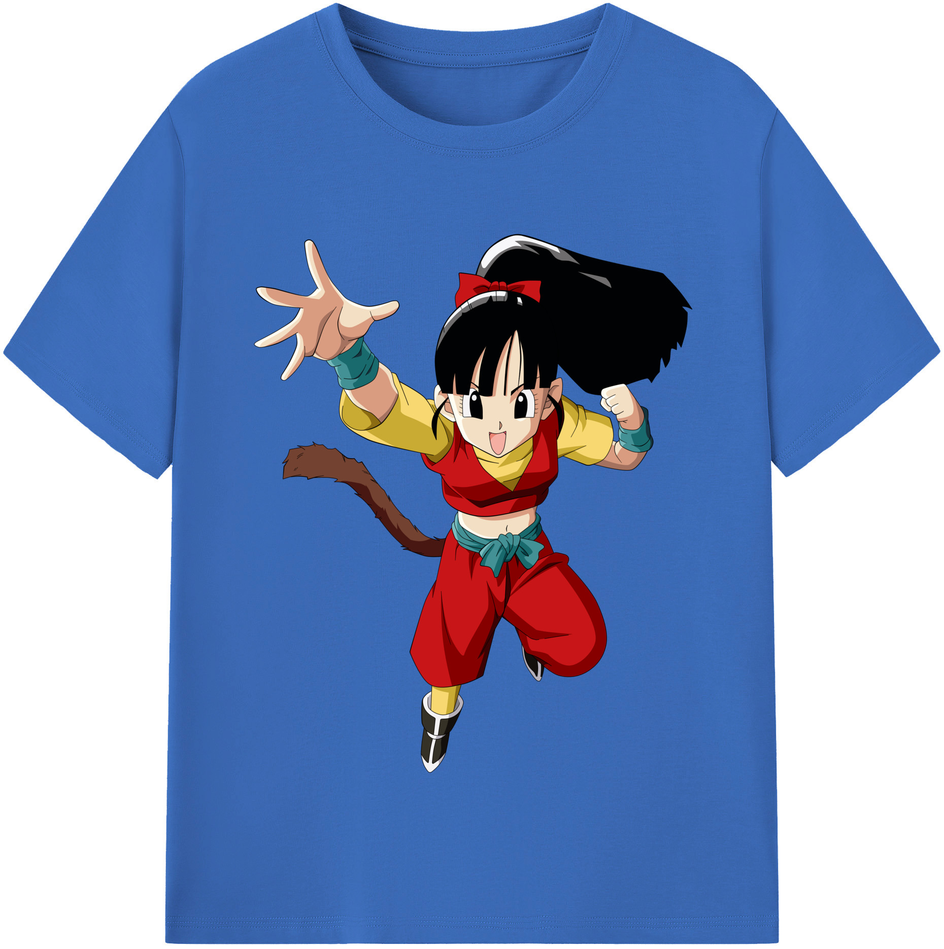 （画像用） ドラゴンボール パン DRAGON BALL Pan 綿100％半袖Tシャツ（フロントプリント）