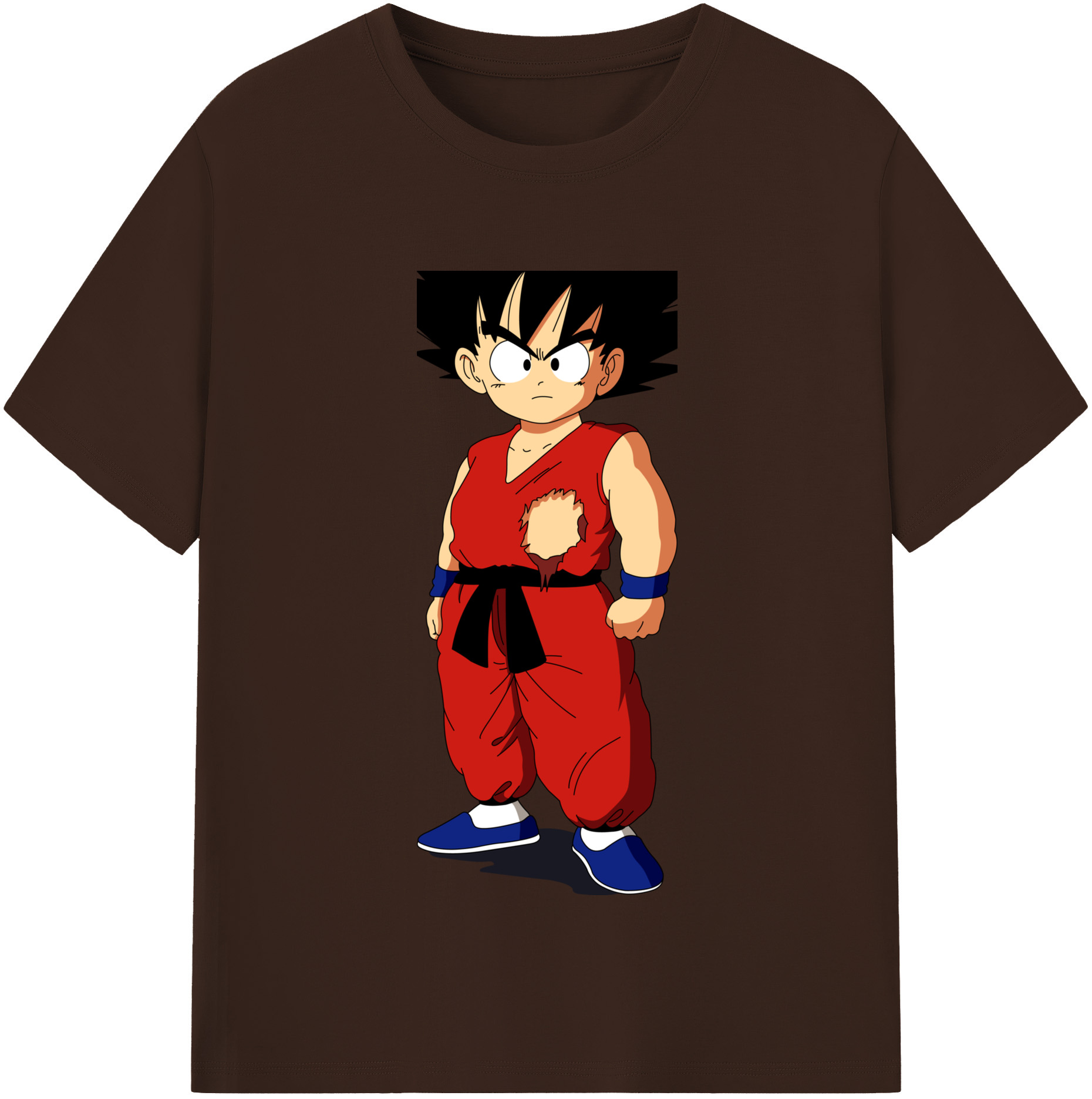 （画像用） ドラゴンボール 孫悟空（そん ごくう）Son Goku カカロット DRAGON BALL Kakarotto 綿100％半袖Tシャツ（フロントプリント）