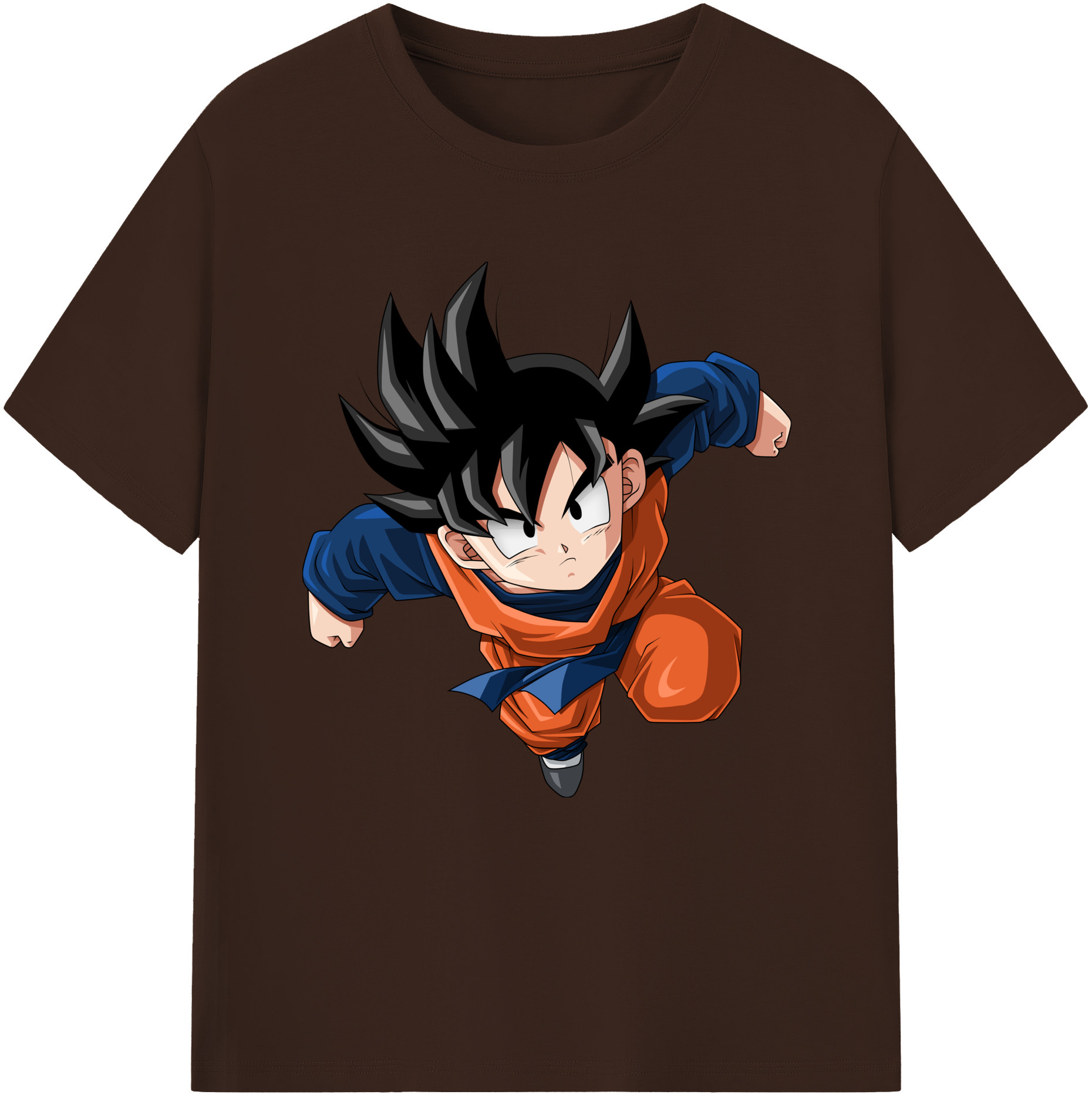 （画像用） ドラゴンボール 孫悟空（そん ごくう）Son Goku カカロット DRAGON BALL Kakarotto 綿100％半袖Tシャツ（フロントプリント）