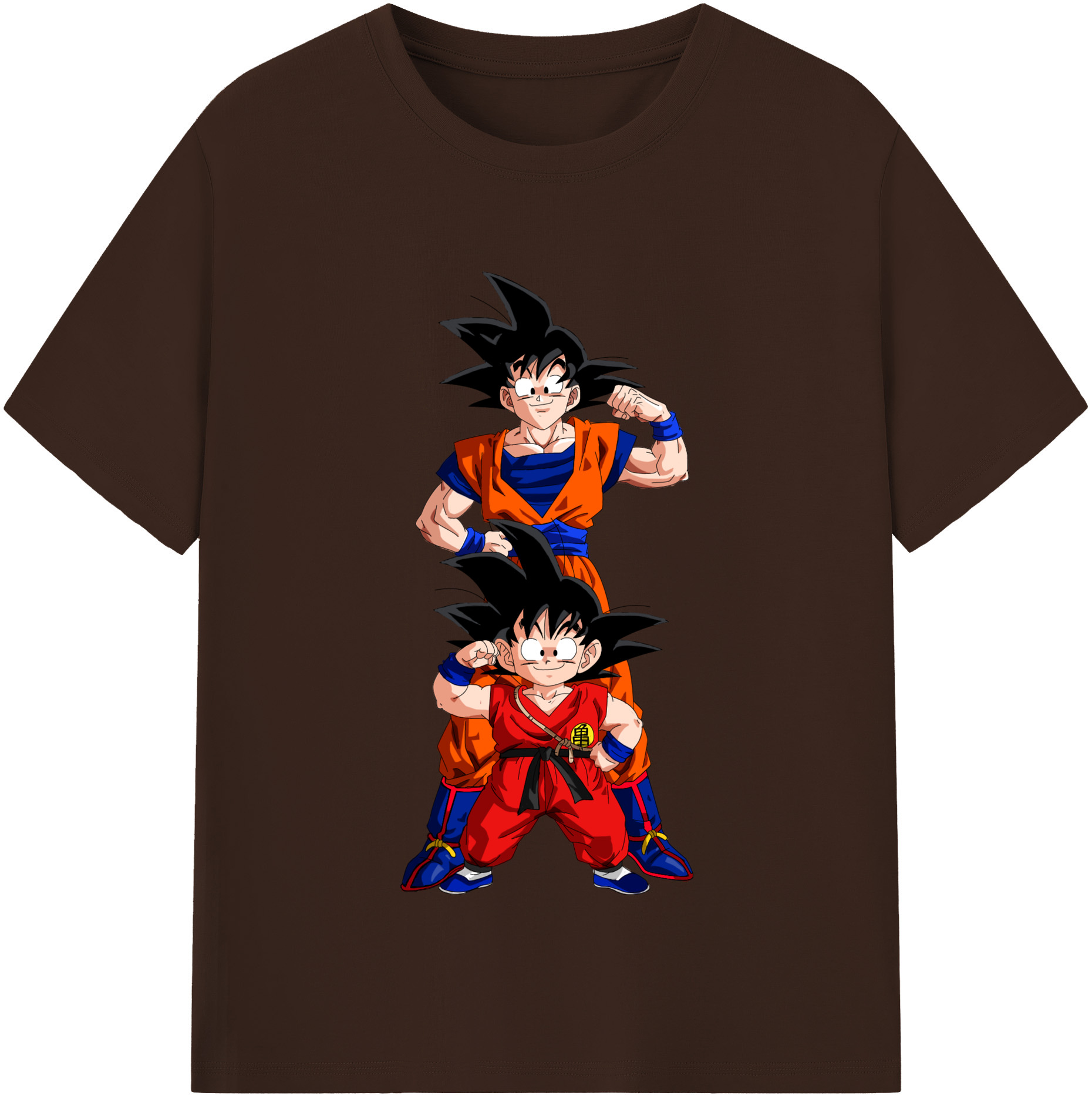 （画像用） ドラゴンボール 孫悟空（そん ごくう）Son Goku カカロット DRAGON BALL Kakarotto 綿100％半袖Tシャツ（フロントプリント）