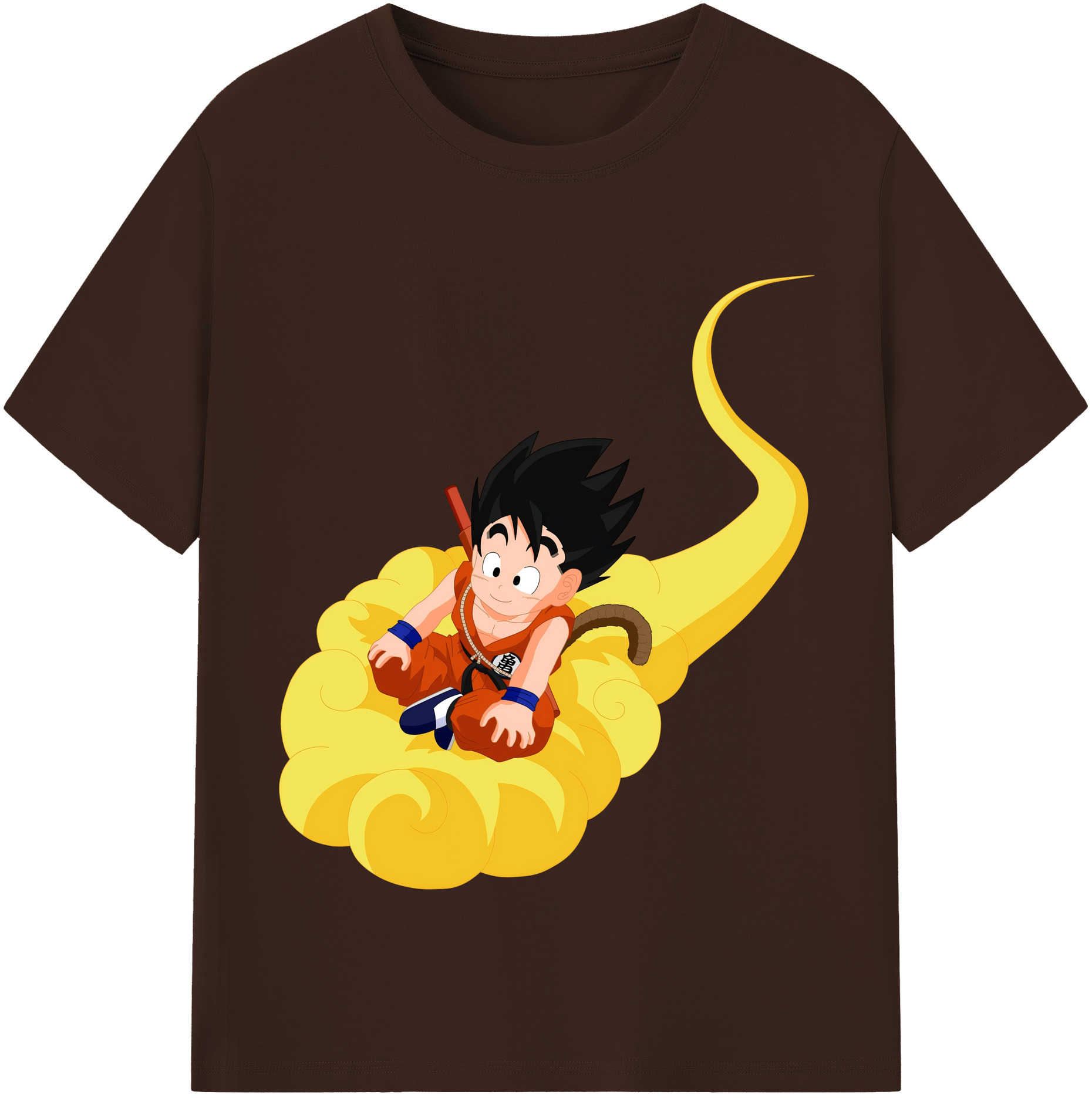 （画像用） ドラゴンボール 孫悟空（そん ごくう）Son Goku カカロット DRAGON BALL Kakarotto 綿100％半袖Tシャツ（フロントプリント）