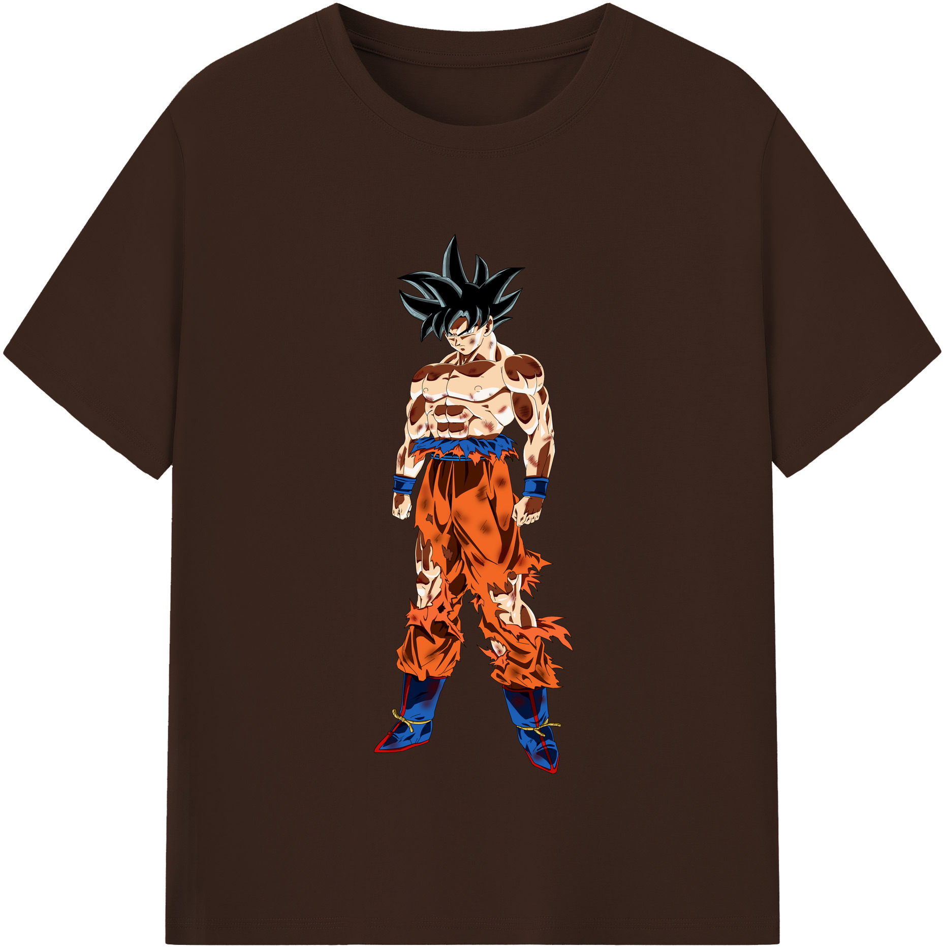 （画像用） ドラゴンボール 孫悟空（そん ごくう）Son Goku カカロット DRAGON BALL Kakarotto 綿100％半袖Tシャツ（フロントプリント）