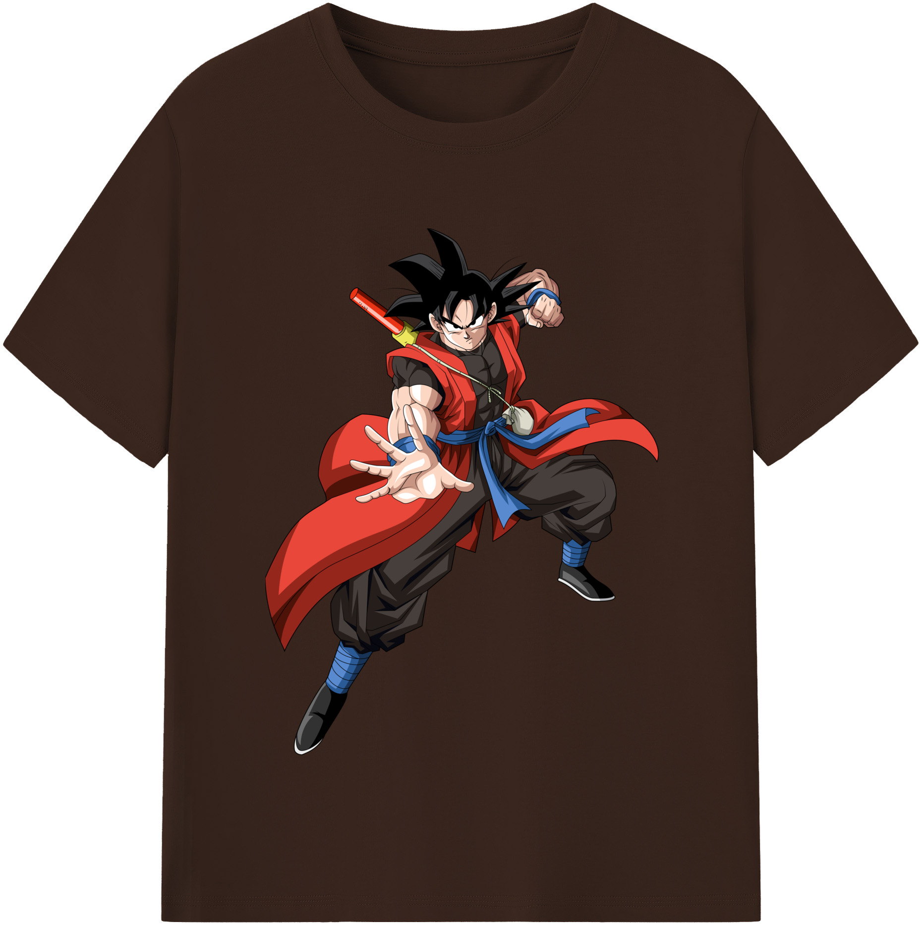 （画像用） ドラゴンボール 孫悟空（そん ごくう）Son Goku カカロット DRAGON BALL Kakarotto 綿100％半袖Tシャツ（フロントプリント）