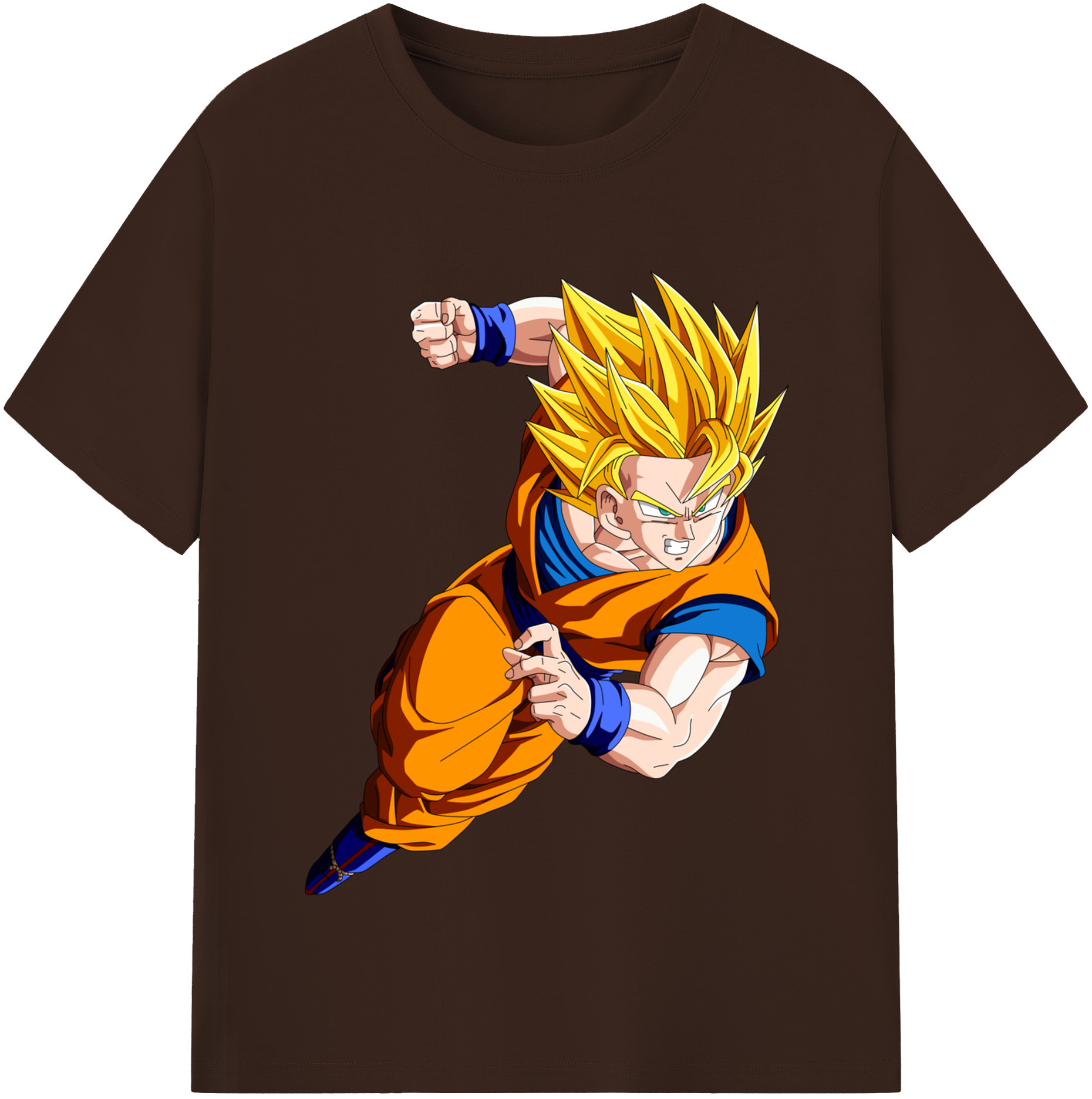 （画像用） ドラゴンボール 孫悟空（そん ごくう）Son Goku カカロット DRAGON BALL Kakarotto 綿100％半袖Tシャツ（フロントプリント）