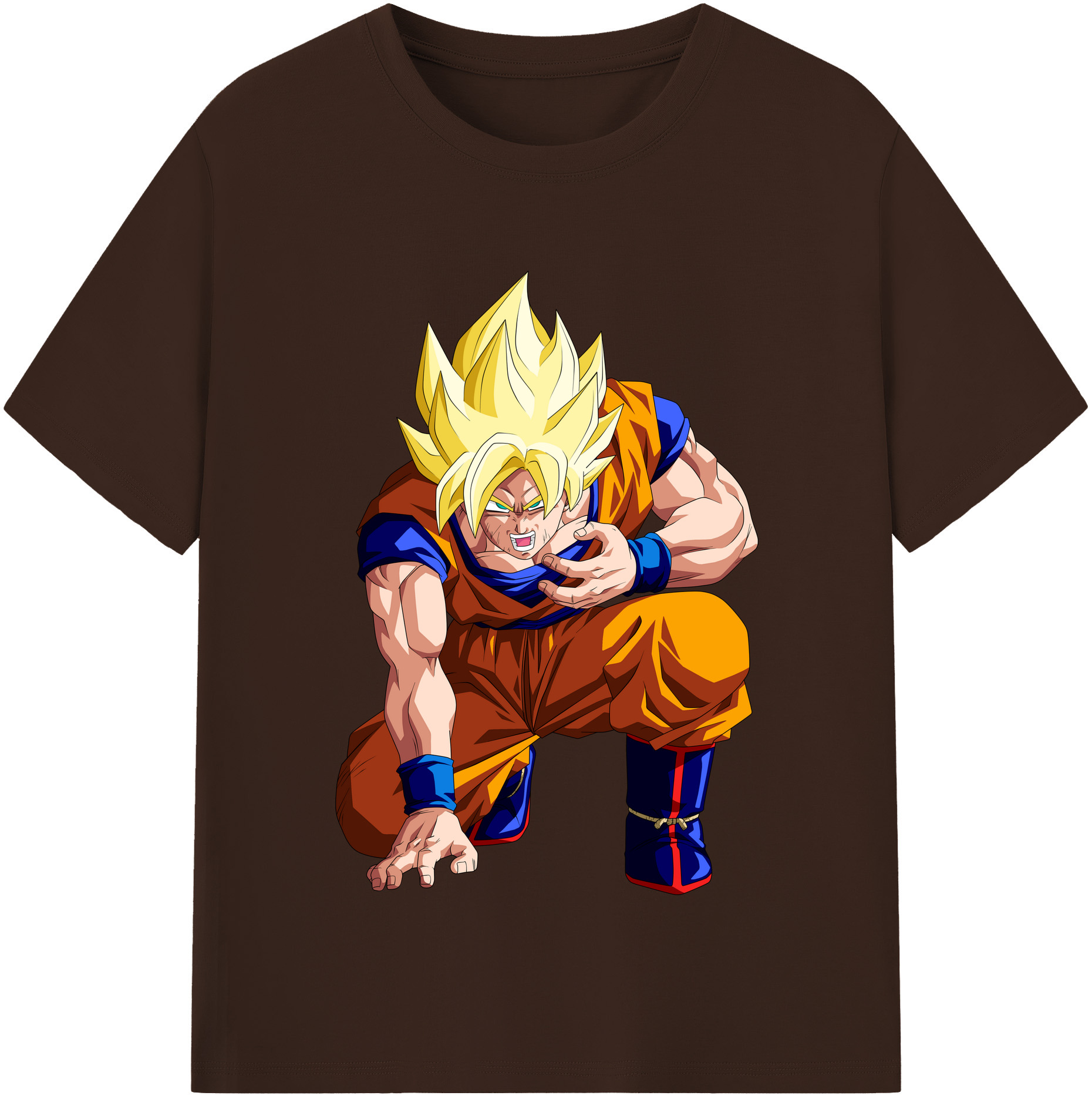（画像用） ドラゴンボール 孫悟空（そん ごくう）Son Goku カカロット DRAGON BALL Kakarotto 綿100％半袖Tシャツ（フロントプリント）