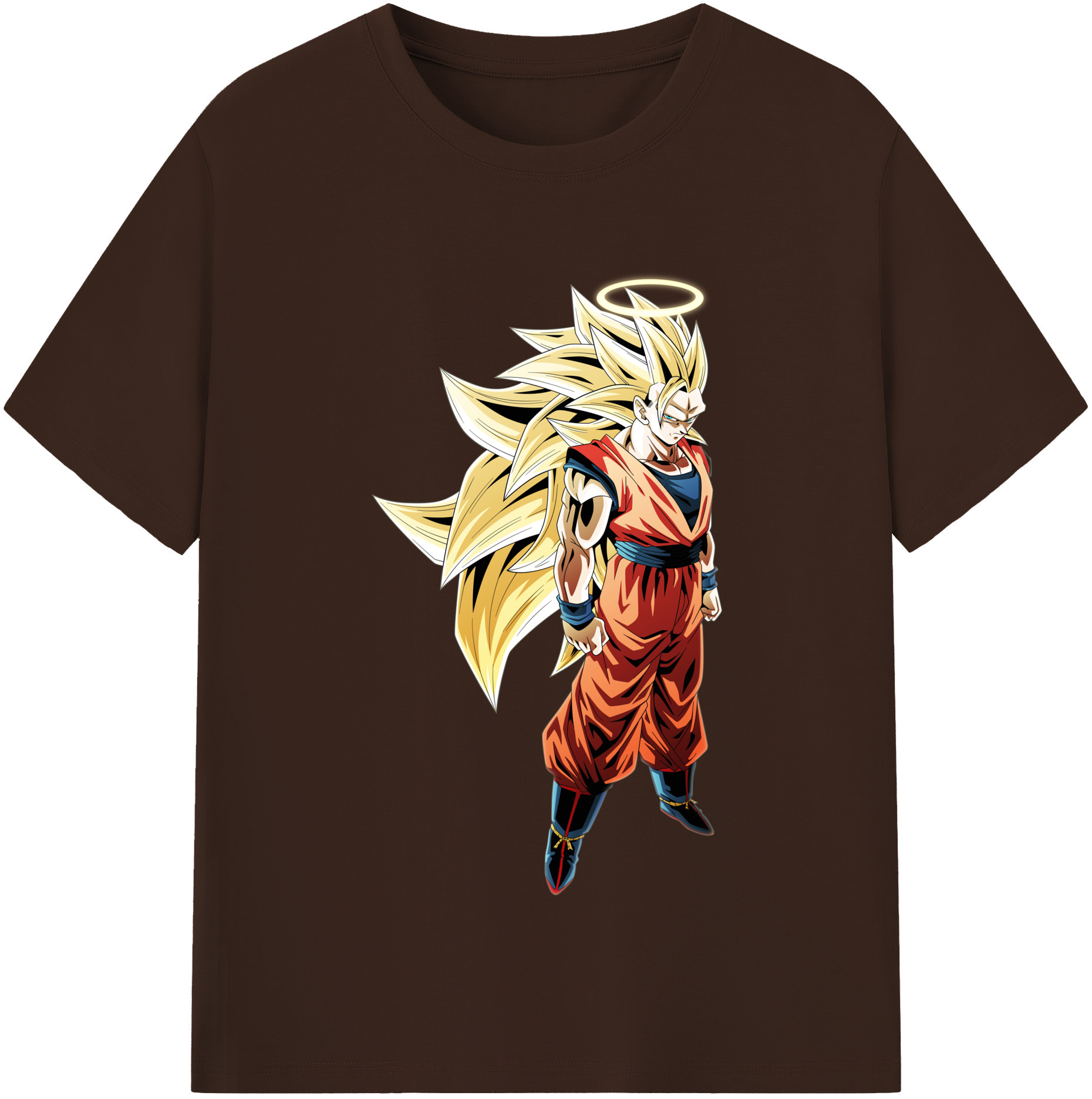（画像用） ドラゴンボール 孫悟空（そん ごくう）Son Goku カカロット DRAGON BALL Kakarotto 綿100％半袖Tシャツ（フロントプリント）