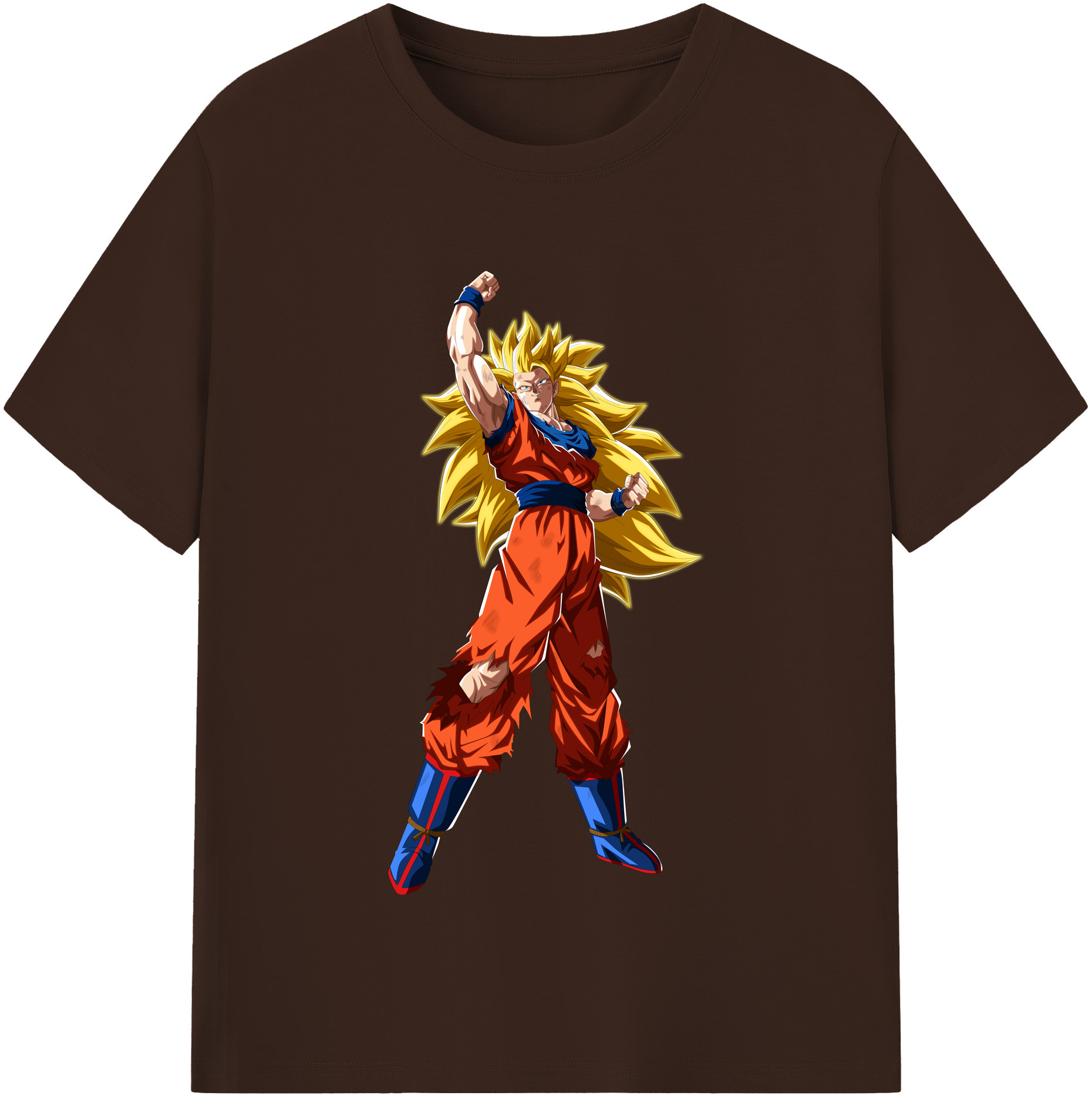 （画像用） ドラゴンボール 孫悟空（そん ごくう）Son Goku カカロット DRAGON BALL Kakarotto 綿100％半袖Tシャツ（フロントプリント）