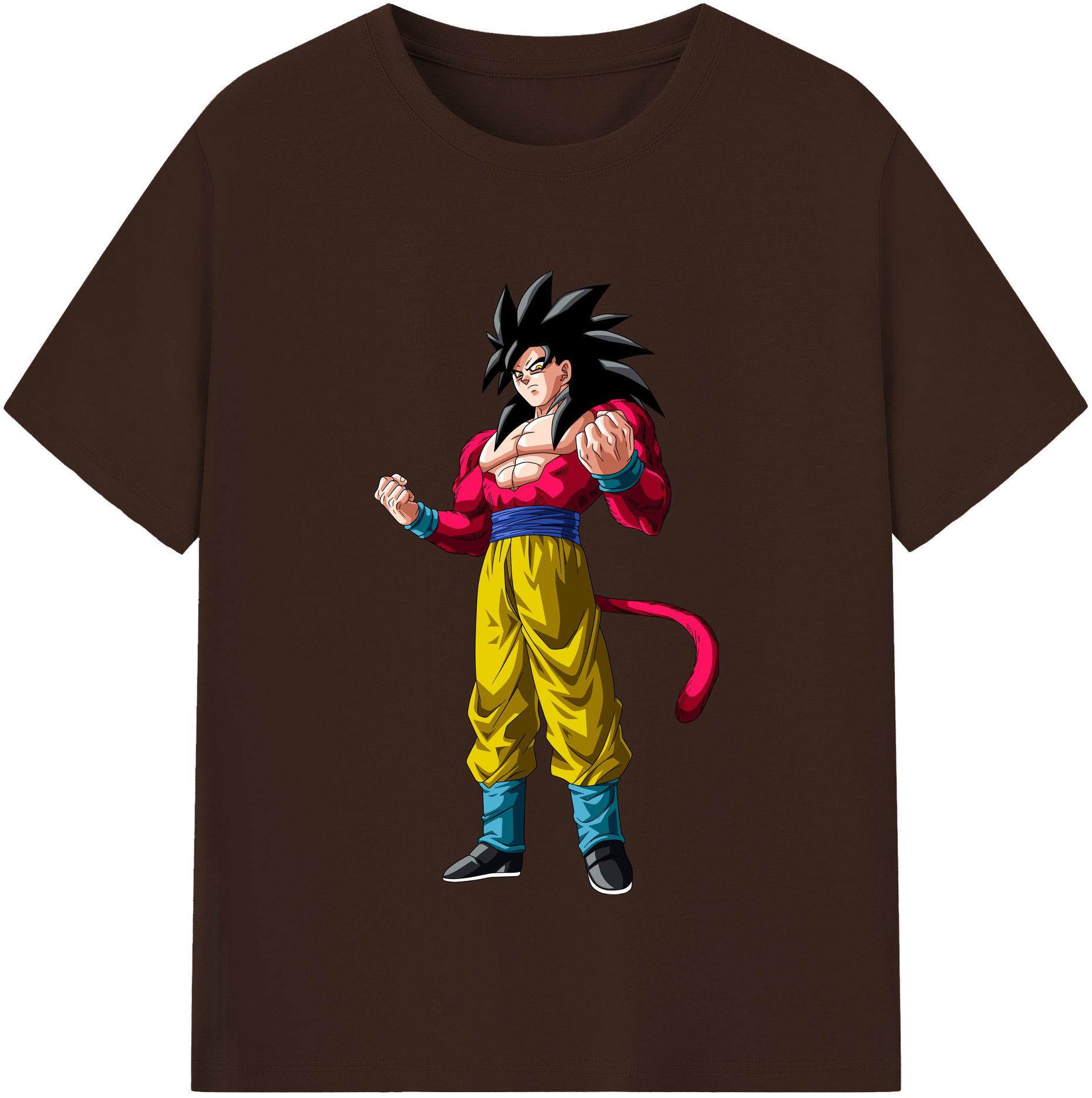 （画像用） ドラゴンボール 孫悟空（そん ごくう）Son Goku カカロット DRAGON BALL Kakarotto 綿100％半袖Tシャツ（フロントプリント）