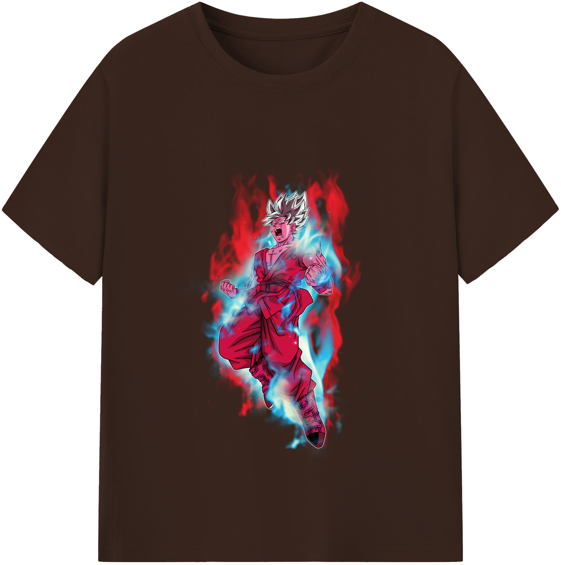 （画像用） ドラゴンボール 孫悟空（そん ごくう）Son Goku カカロット DRAGON BALL Kakarotto 綿100％半袖Tシャツ（フロントプリント）