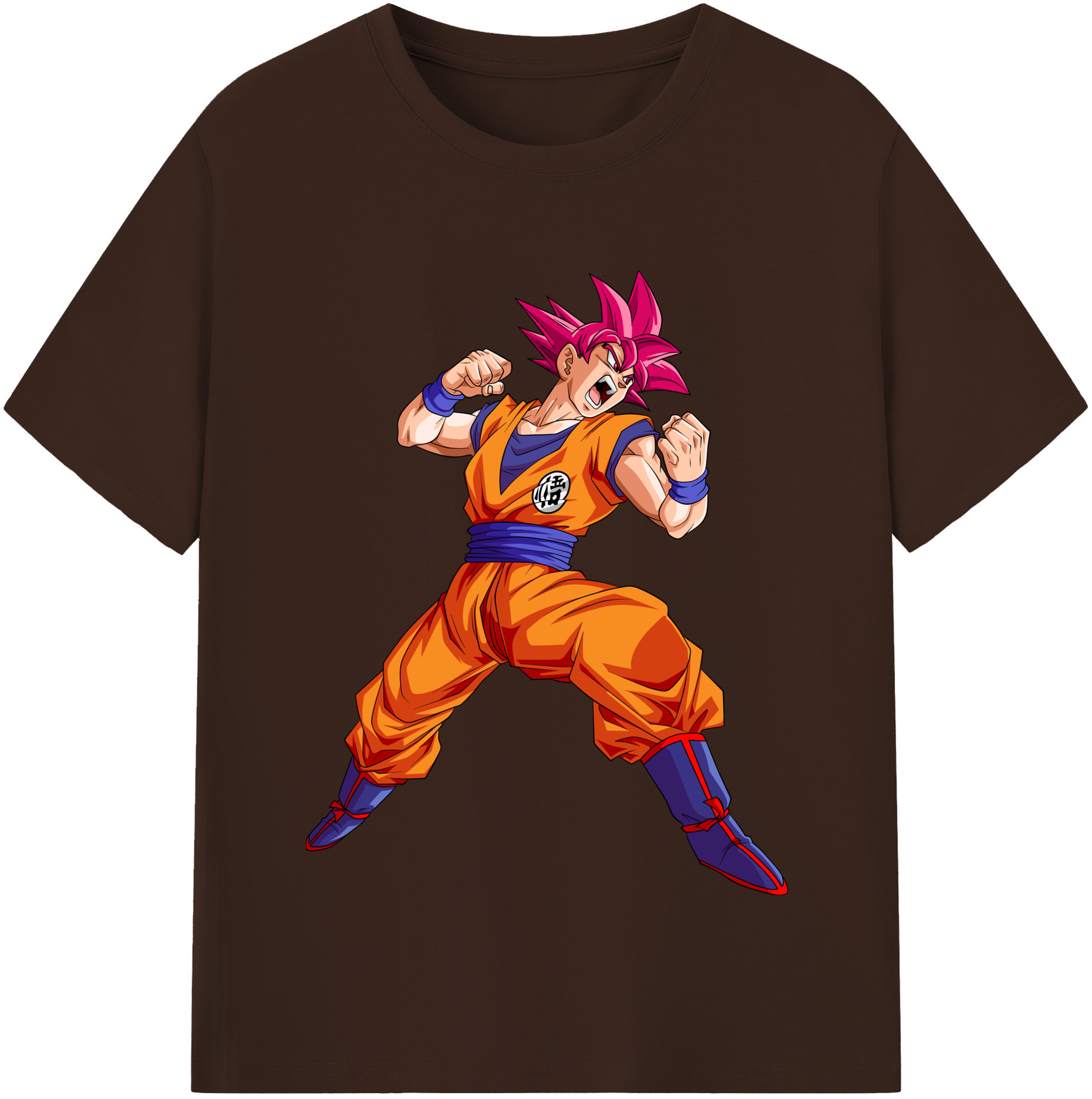 （画像用） ドラゴンボール 孫悟空（そん ごくう）Son Goku カカロット DRAGON BALL Kakarotto 綿100％半袖Tシャツ（フロントプリント）