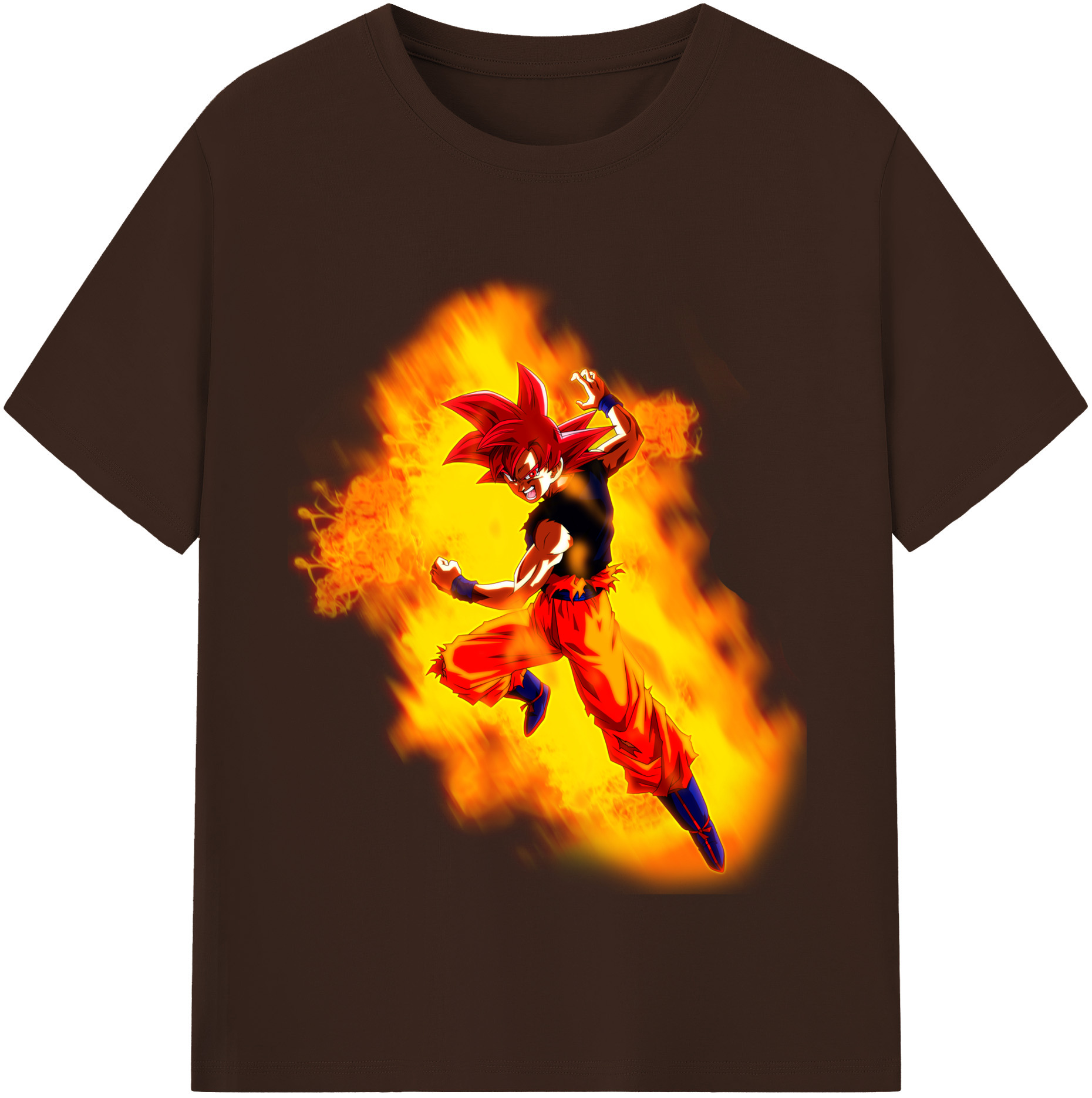 （画像用） ドラゴンボール 孫悟空（そん ごくう）Son Goku カカロット DRAGON BALL Kakarotto 綿100％半袖Tシャツ（フロントプリント）