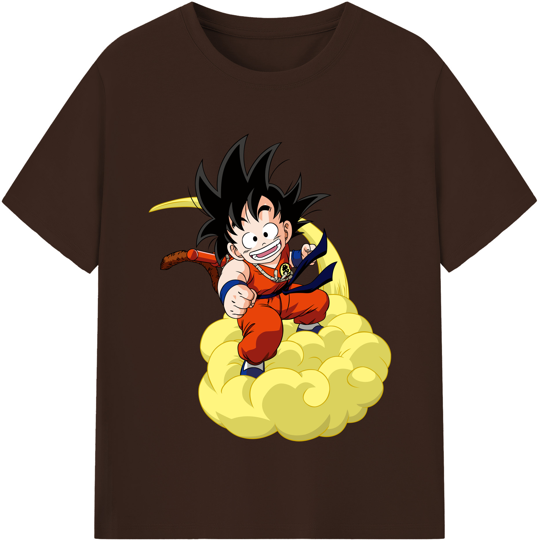 （画像用） ドラゴンボール 孫悟空（そん ごくう）Son Goku カカロット DRAGON BALL Kakarotto 綿100％半袖Tシャツ（フロントプリント）