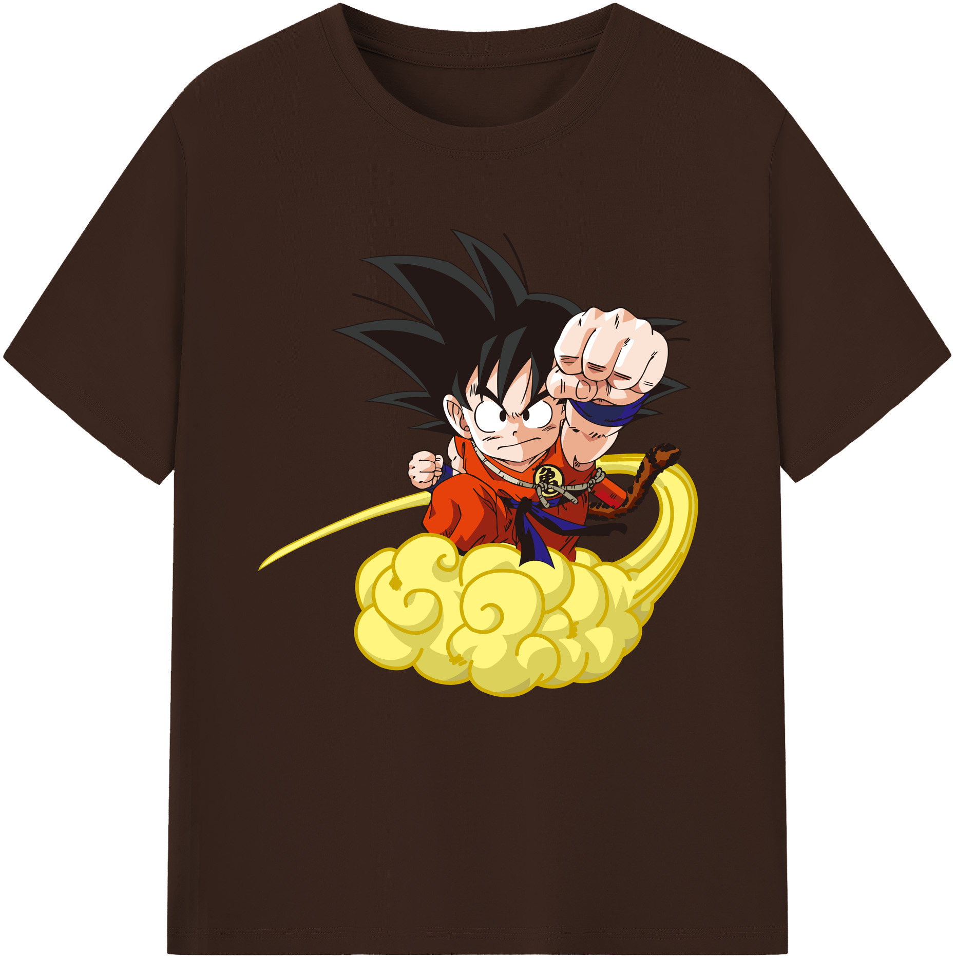 （画像用） ドラゴンボール 孫悟空（そん ごくう）Son Goku カカロット DRAGON BALL Kakarotto 綿100％半袖Tシャツ（フロントプリント）