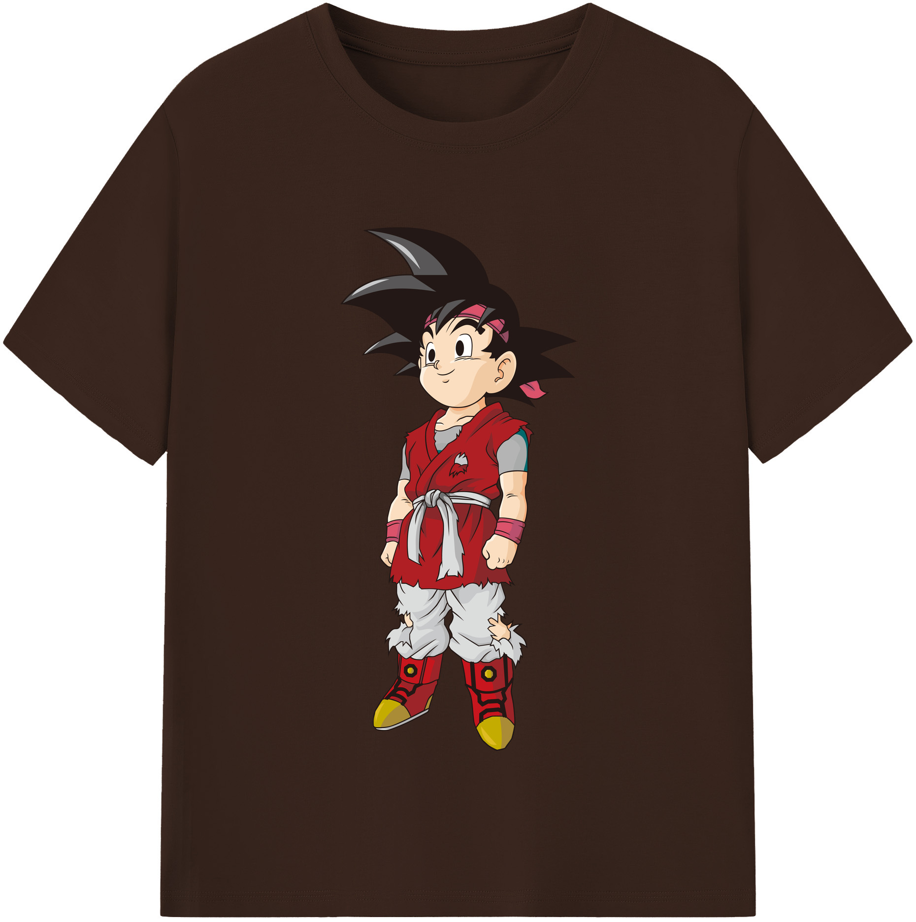（画像用） ドラゴンボール 孫悟空（そん ごくう）Son Goku カカロット DRAGON BALL Kakarotto 綿100％半袖Tシャツ（フロントプリント）