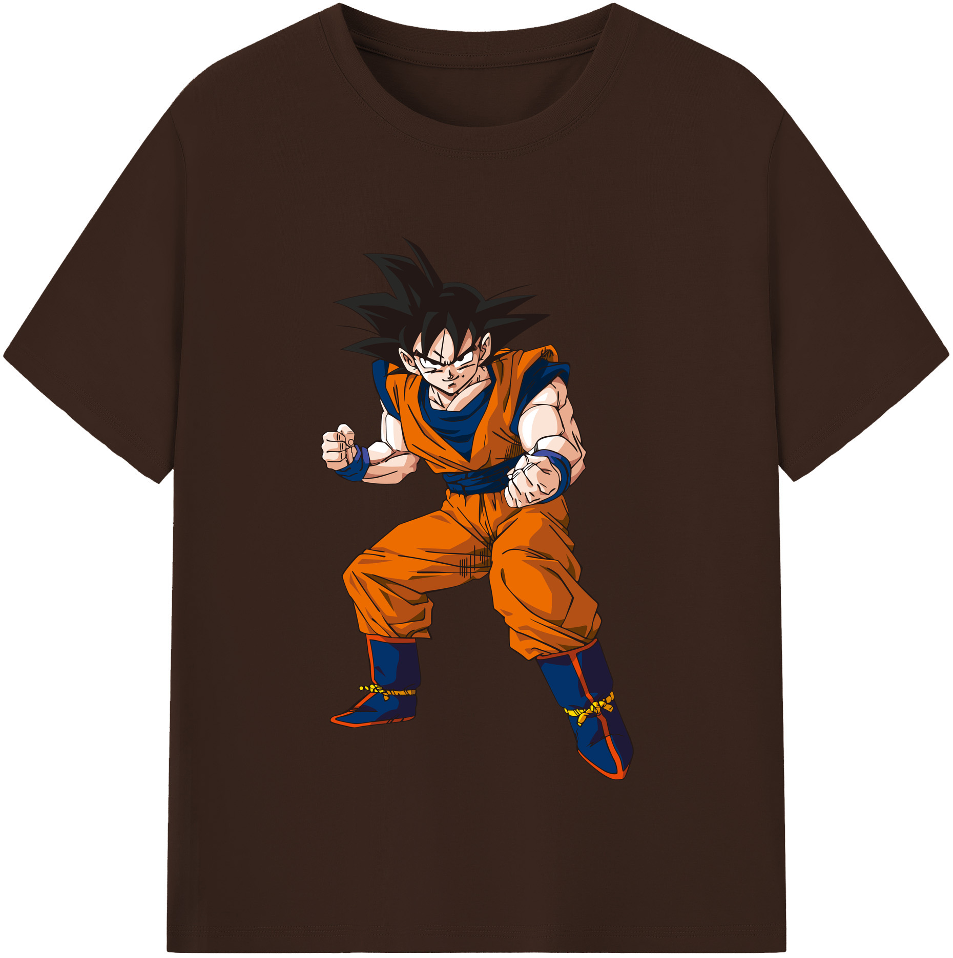 （画像用） ドラゴンボール 孫悟空（そん ごくう）Son Goku カカロット DRAGON BALL Kakarotto 綿100％半袖Tシャツ（フロントプリント）