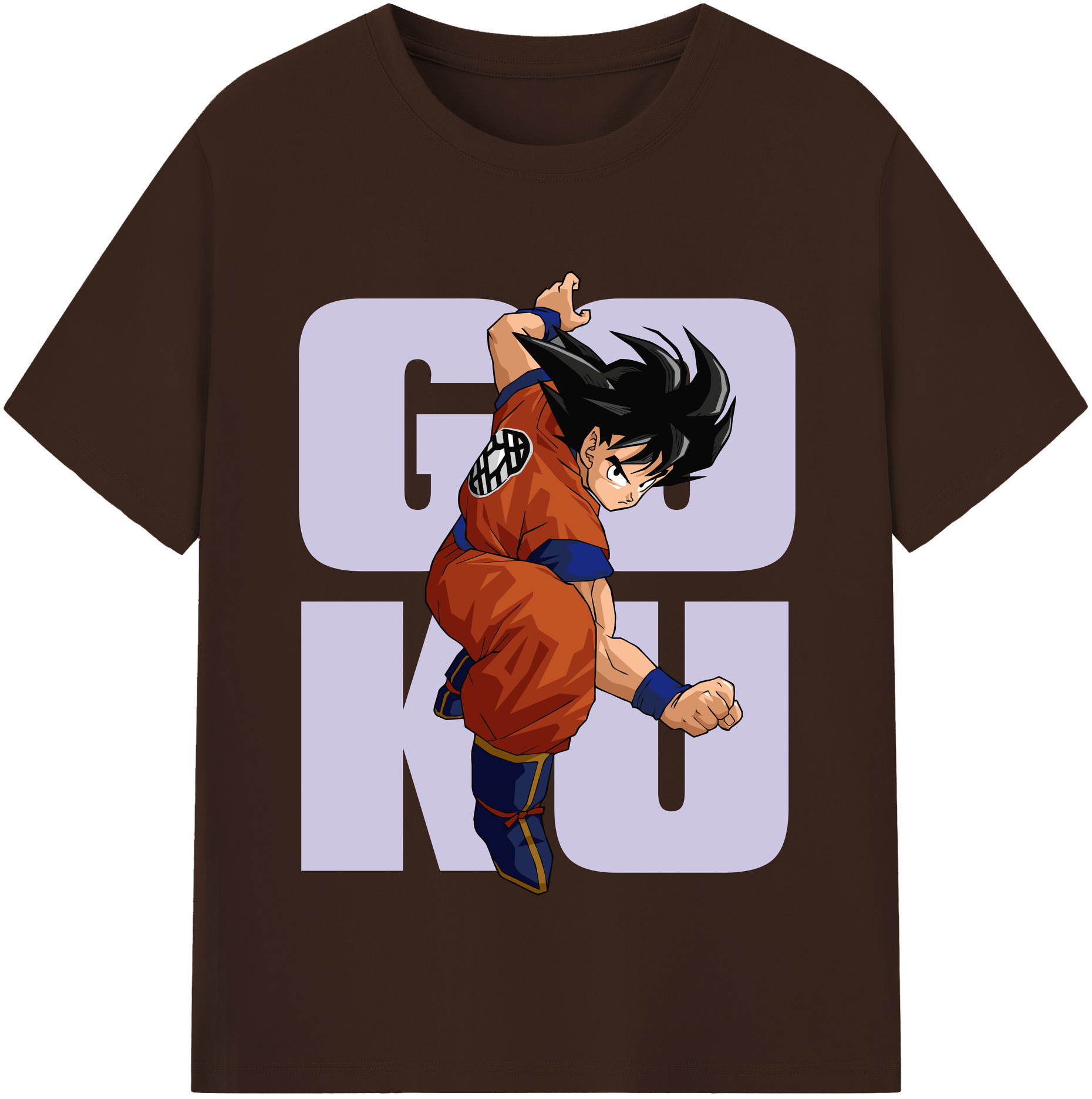 （画像用） ドラゴンボール 孫悟空（そん ごくう）Son Goku カカロット DRAGON BALL Kakarotto 綿100％半袖Tシャツ（フロントプリント）
