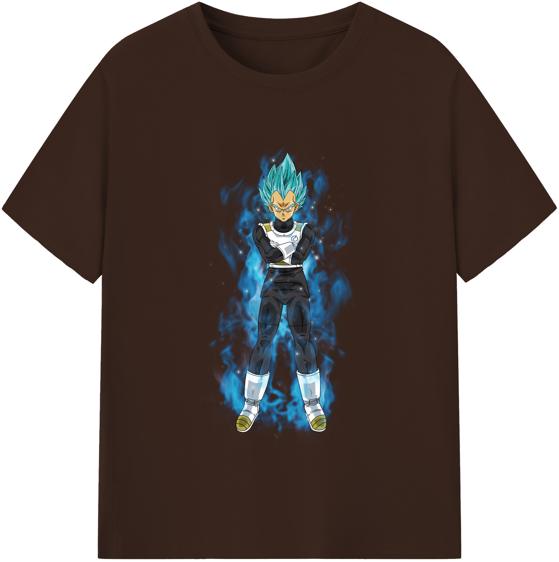 （画像用） ドラゴンボール ベジータ四世（Bejīta Yonsei）DRAGON BALL Vegeta IV 綿100％半袖Tシャツ（フロントプリント）