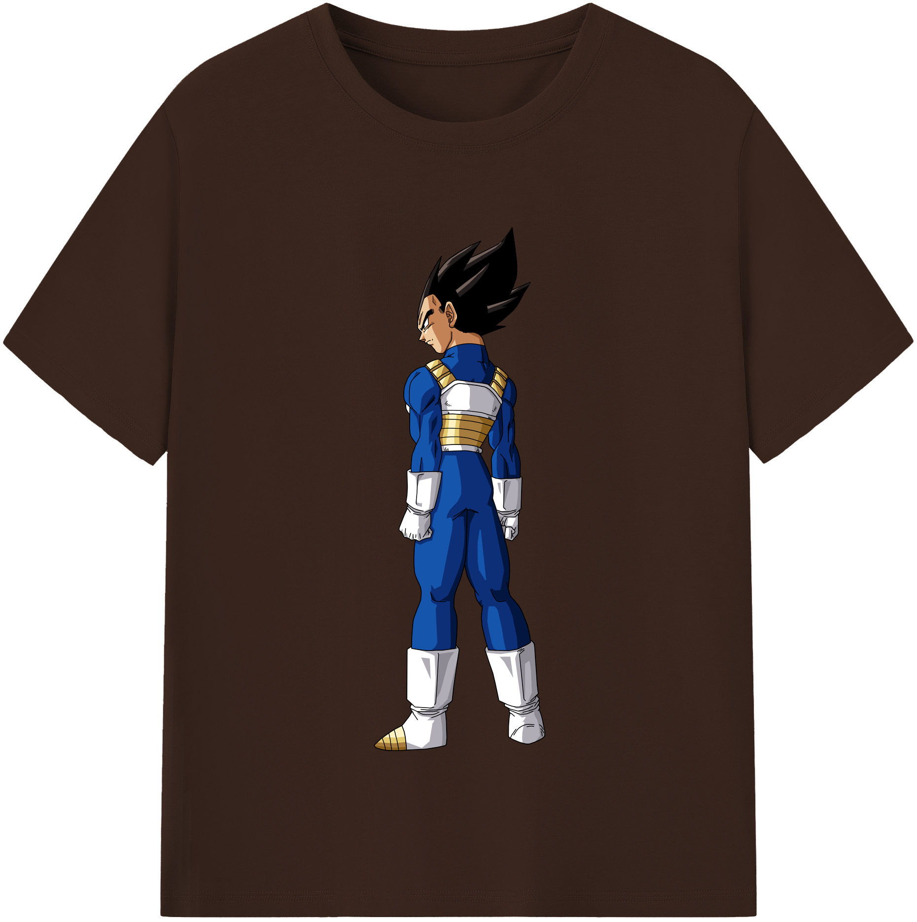 （画像用） ドラゴンボール ベジータ四世（Bejīta Yonsei）DRAGON BALL Vegeta IV 綿100％半袖Tシャツ（フロントプリント）