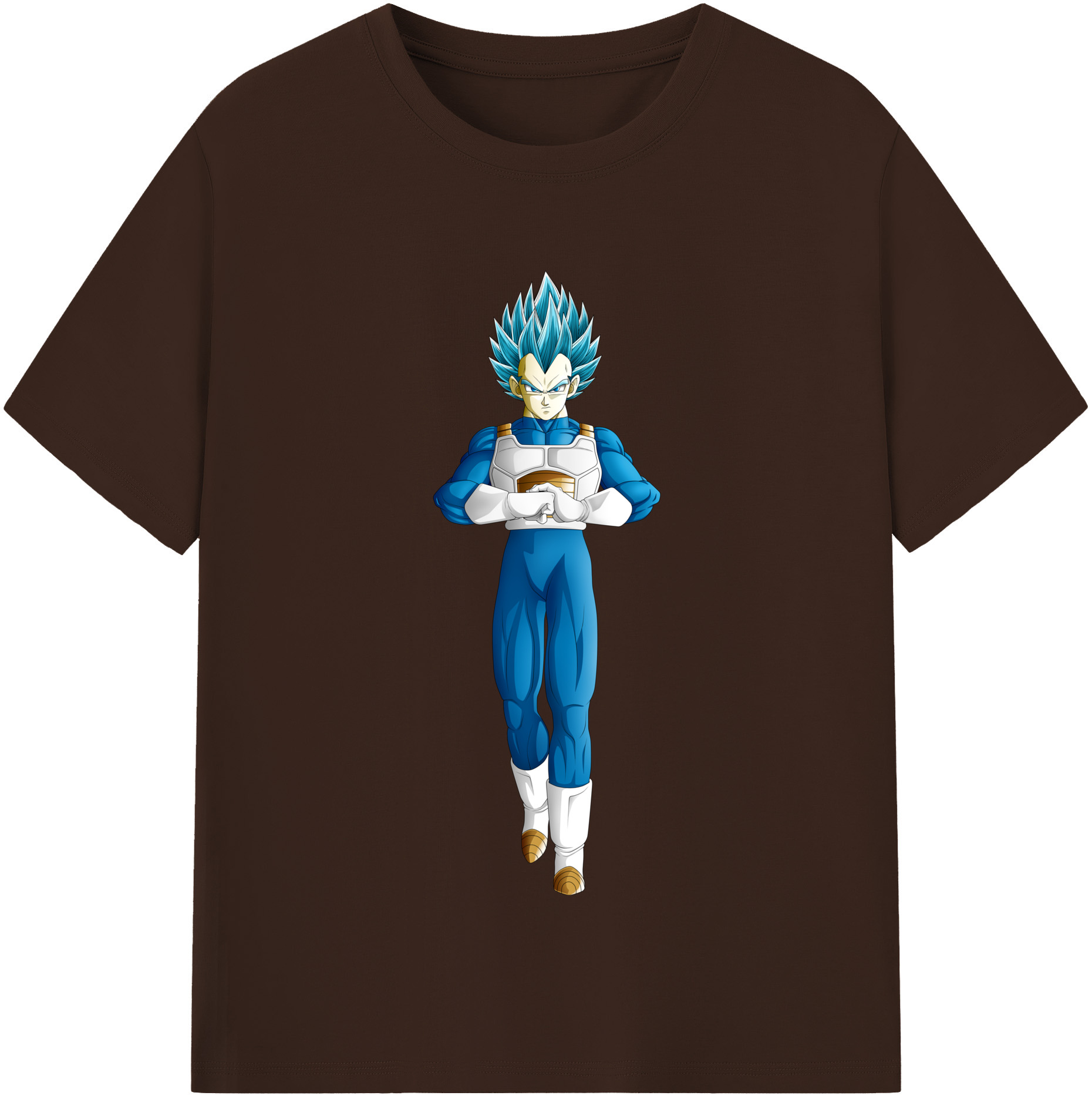 （画像用） ドラゴンボール ベジータ四世（Bejīta Yonsei）DRAGON BALL Vegeta IV 綿100％半袖Tシャツ（フロントプリント）