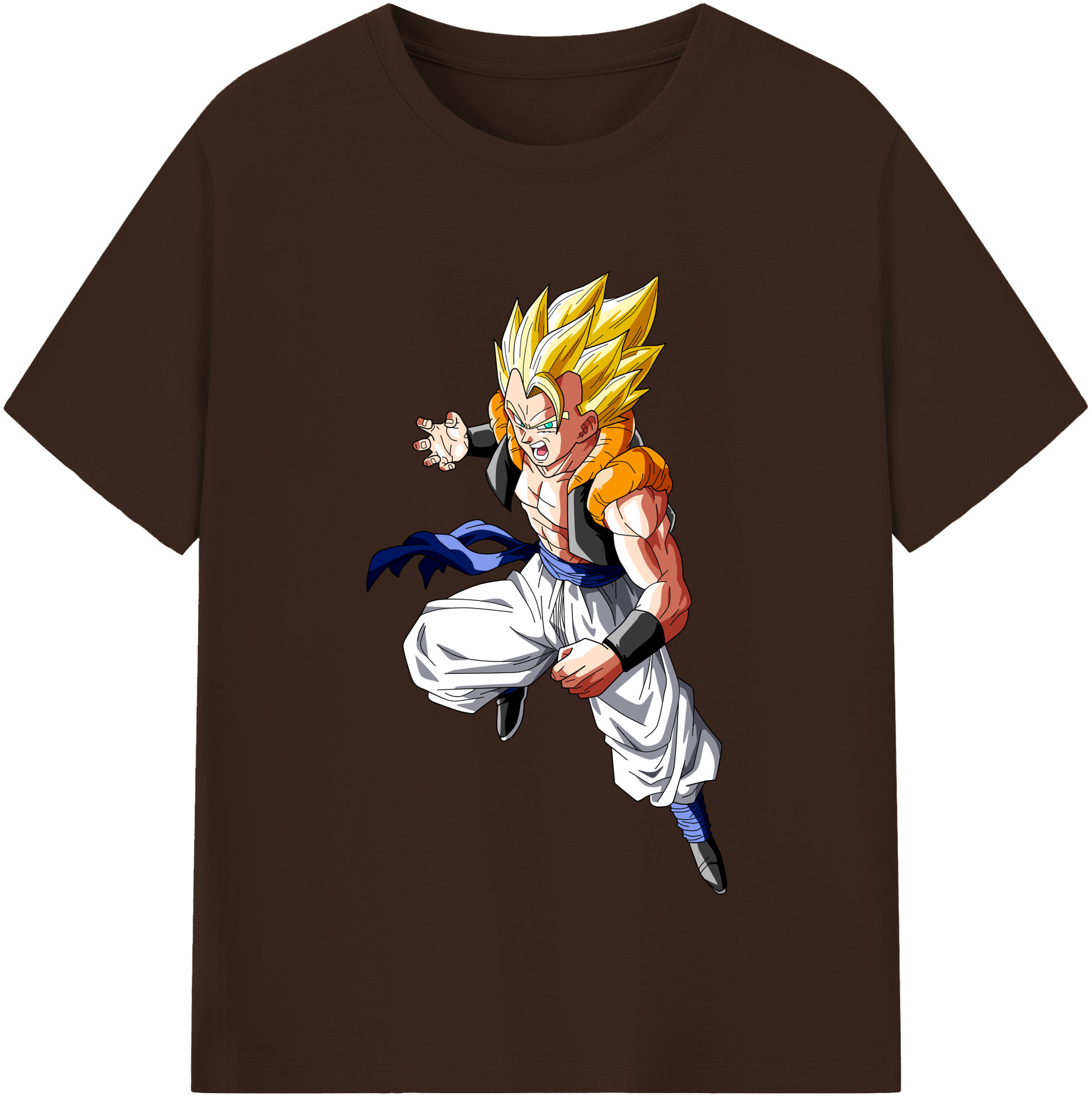 （画像用） ドラゴンボール ベジータ四世（Bejīta Yonsei）DRAGON BALL Vegeta IV 綿100％半袖Tシャツ（フロントプリント）