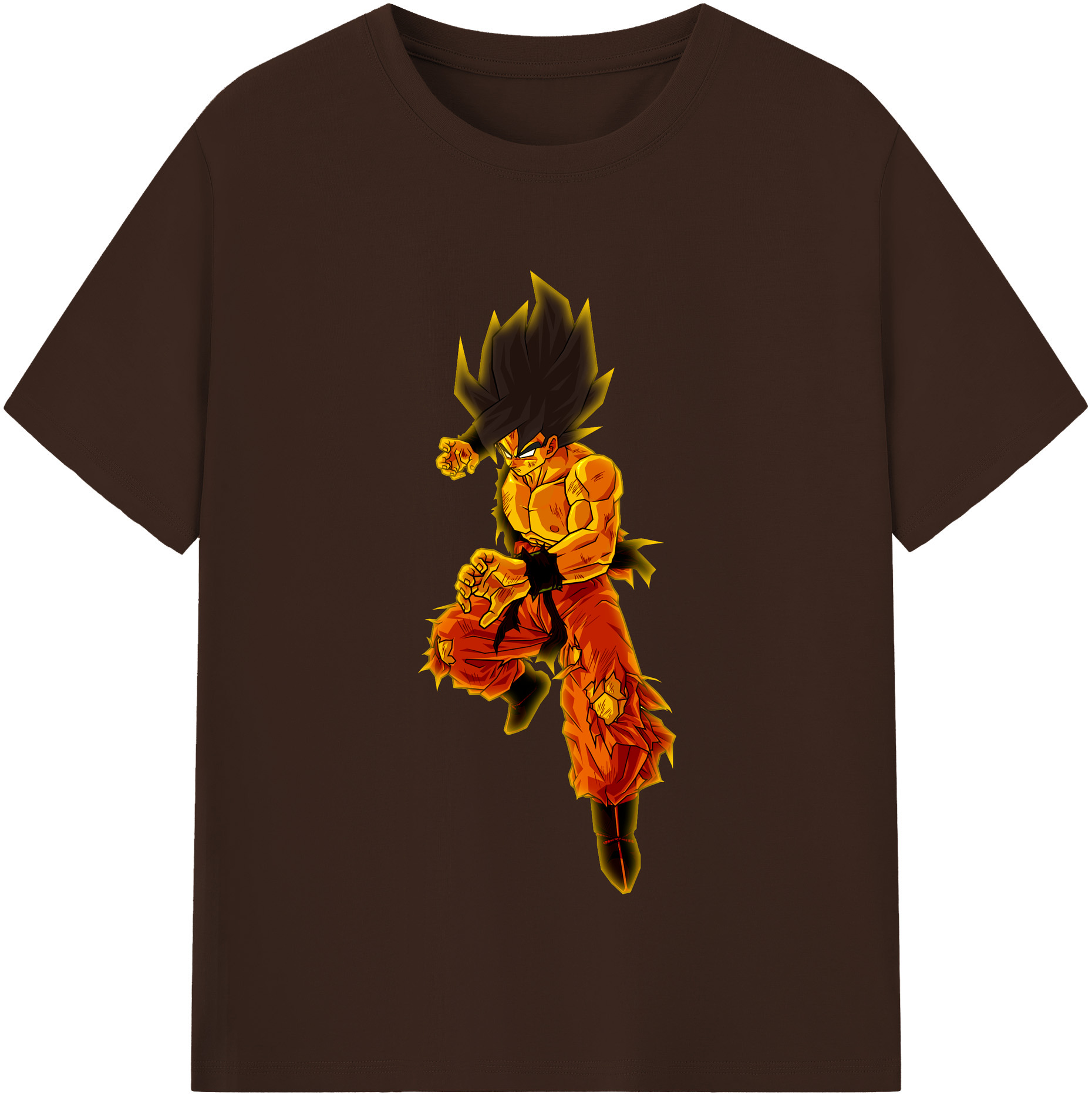 （画像用） ドラゴンボール 孫 悟飯（そんごはん）DRAGON BALL Son Gohan 綿100％半袖Tシャツ（フロントプリント）