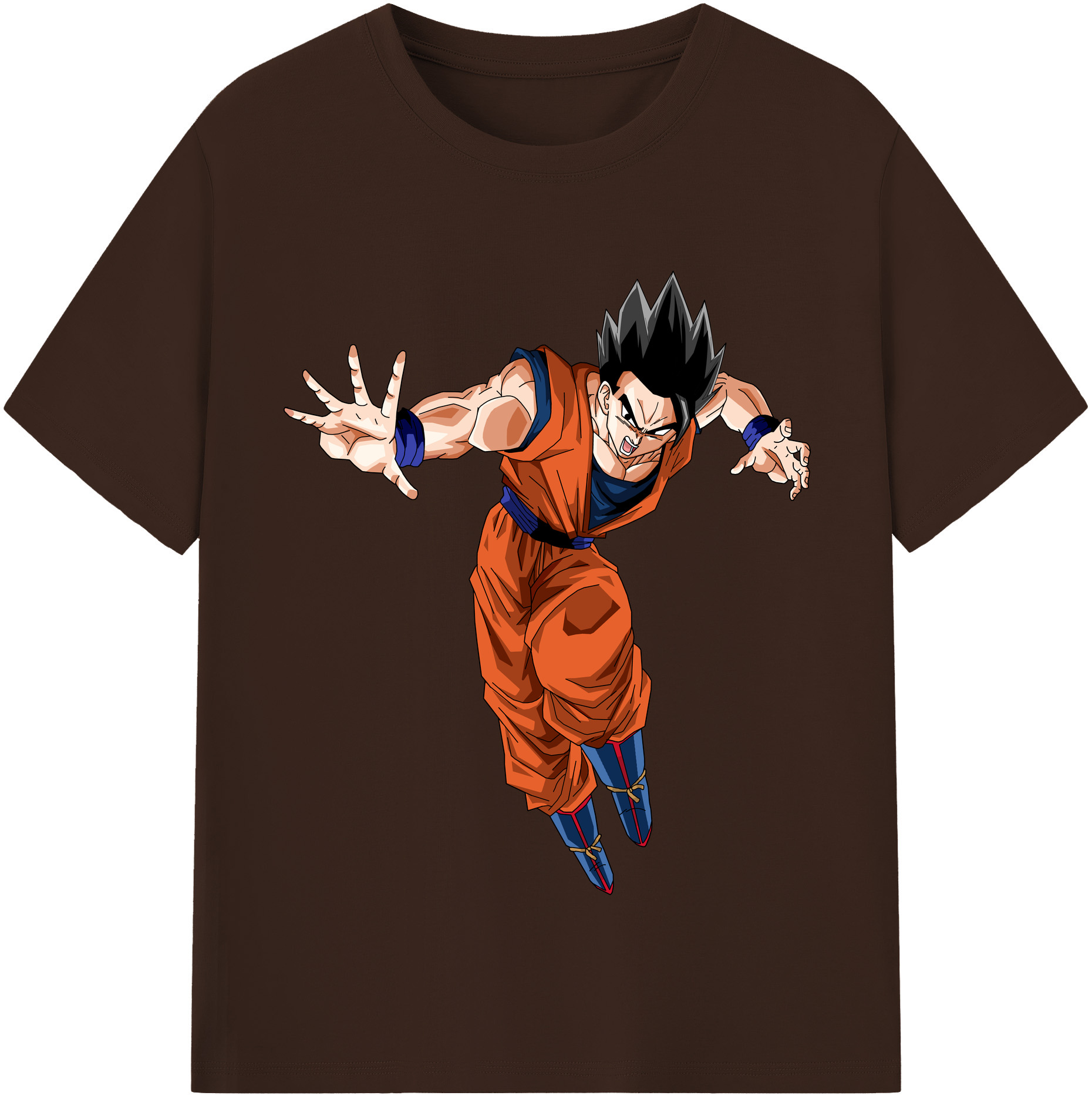 （画像用） ドラゴンボール 孫 悟飯（そんごはん）DRAGON BALL Son Gohan 綿100％半袖Tシャツ（フロントプリント）