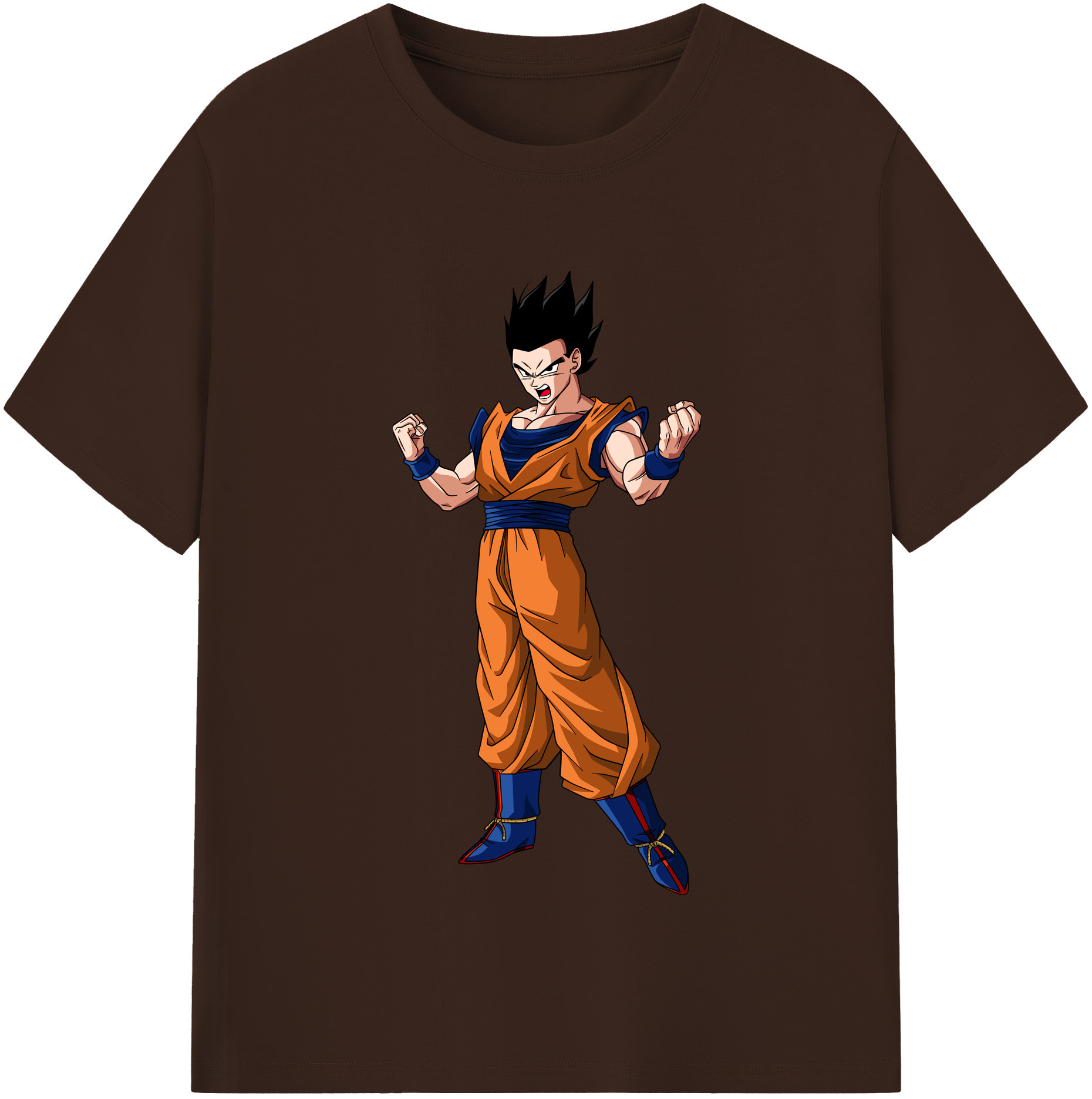 （画像用） ドラゴンボール 孫 悟飯（そんごはん）DRAGON BALL Son Gohan 綿100％半袖Tシャツ（フロントプリント）