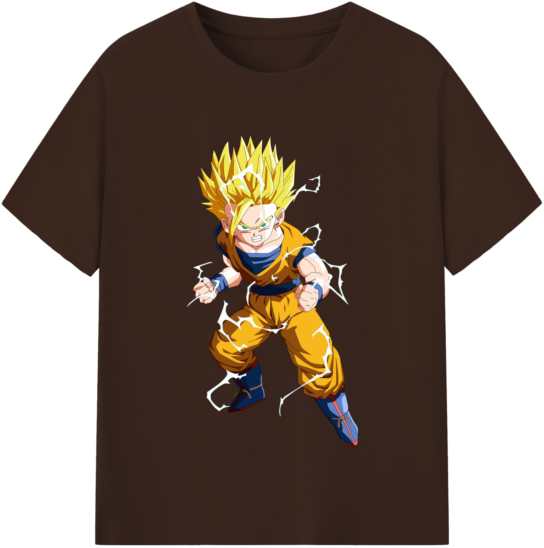 （画像用） ドラゴンボール 孫 悟飯（そんごはん）DRAGON BALL Son Gohan 綿100％半袖Tシャツ（フロントプリント）