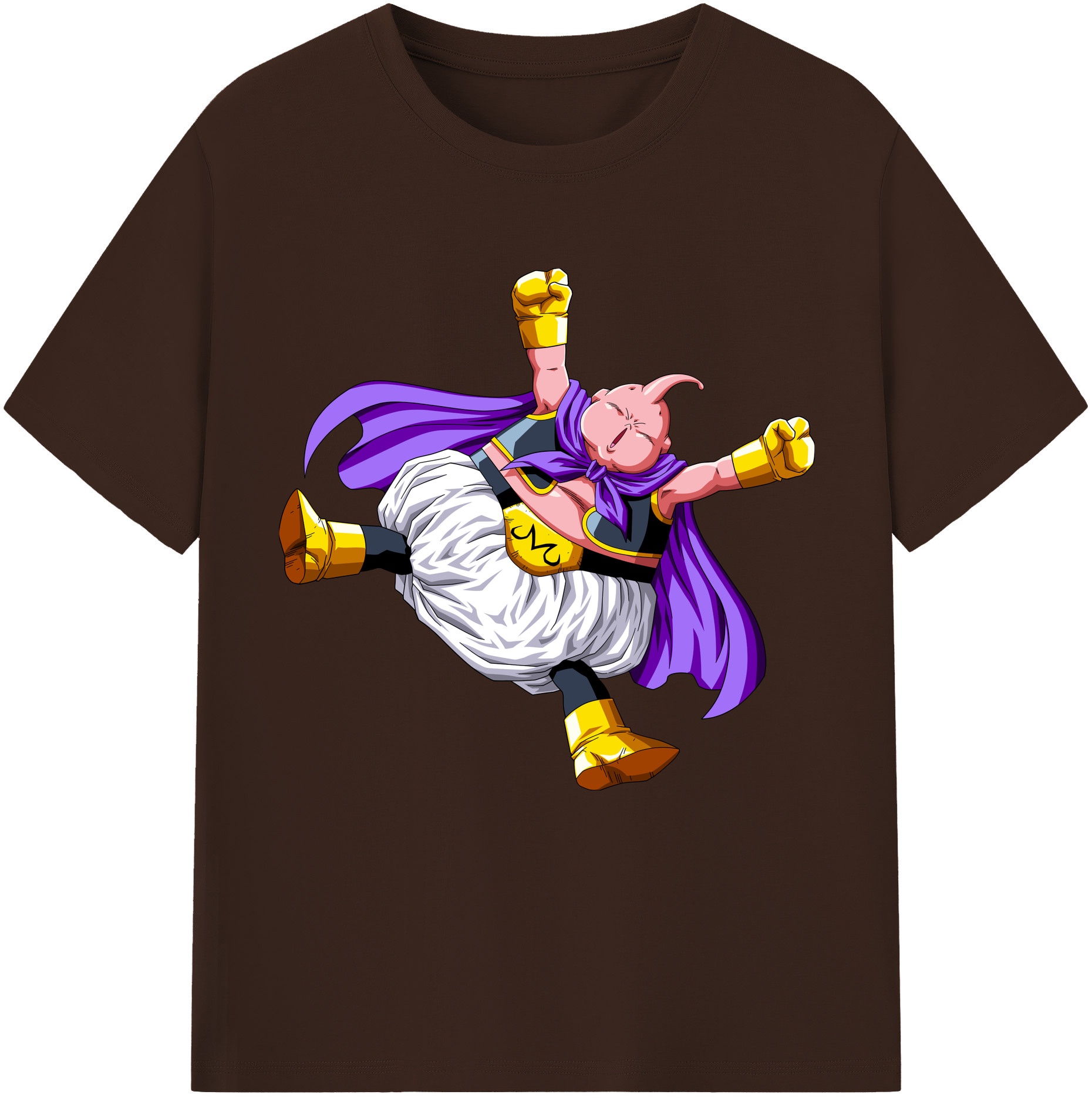 （画像用） ドラゴンボール 魔人ブウ DRAGON BALL Majin Buu 綿100％半袖Tシャツ（フロントプリント）