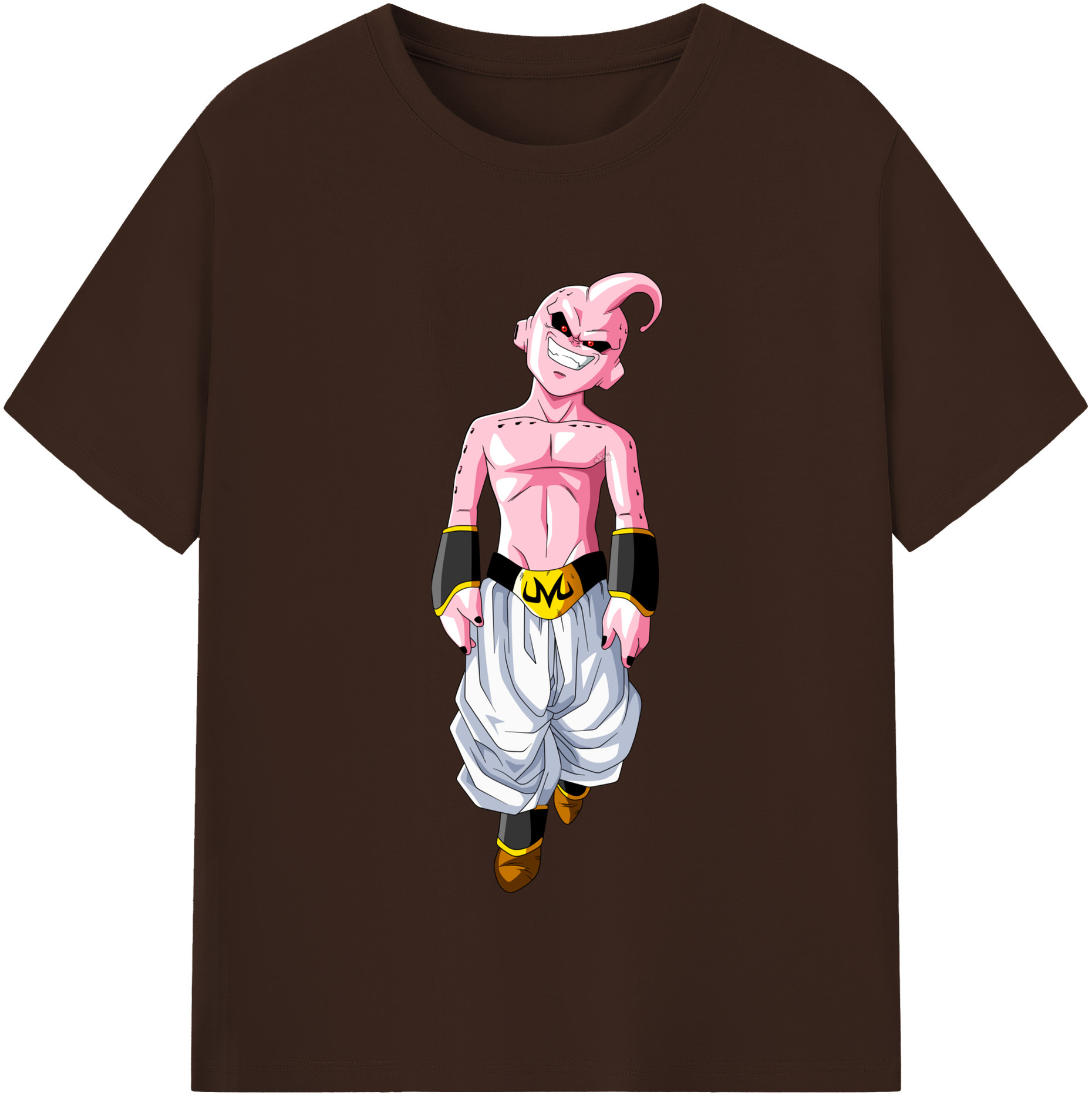 （画像用） ドラゴンボール 魔人ブウ DRAGON BALL Majin Buu 綿100％半袖Tシャツ（フロントプリント）