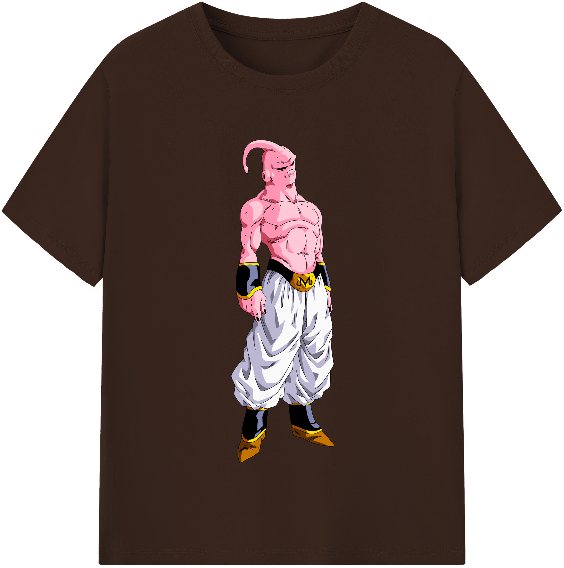 （画像用） ドラゴンボール 魔人ブウ DRAGON BALL Majin Buu 綿100％半袖Tシャツ（フロントプリント）