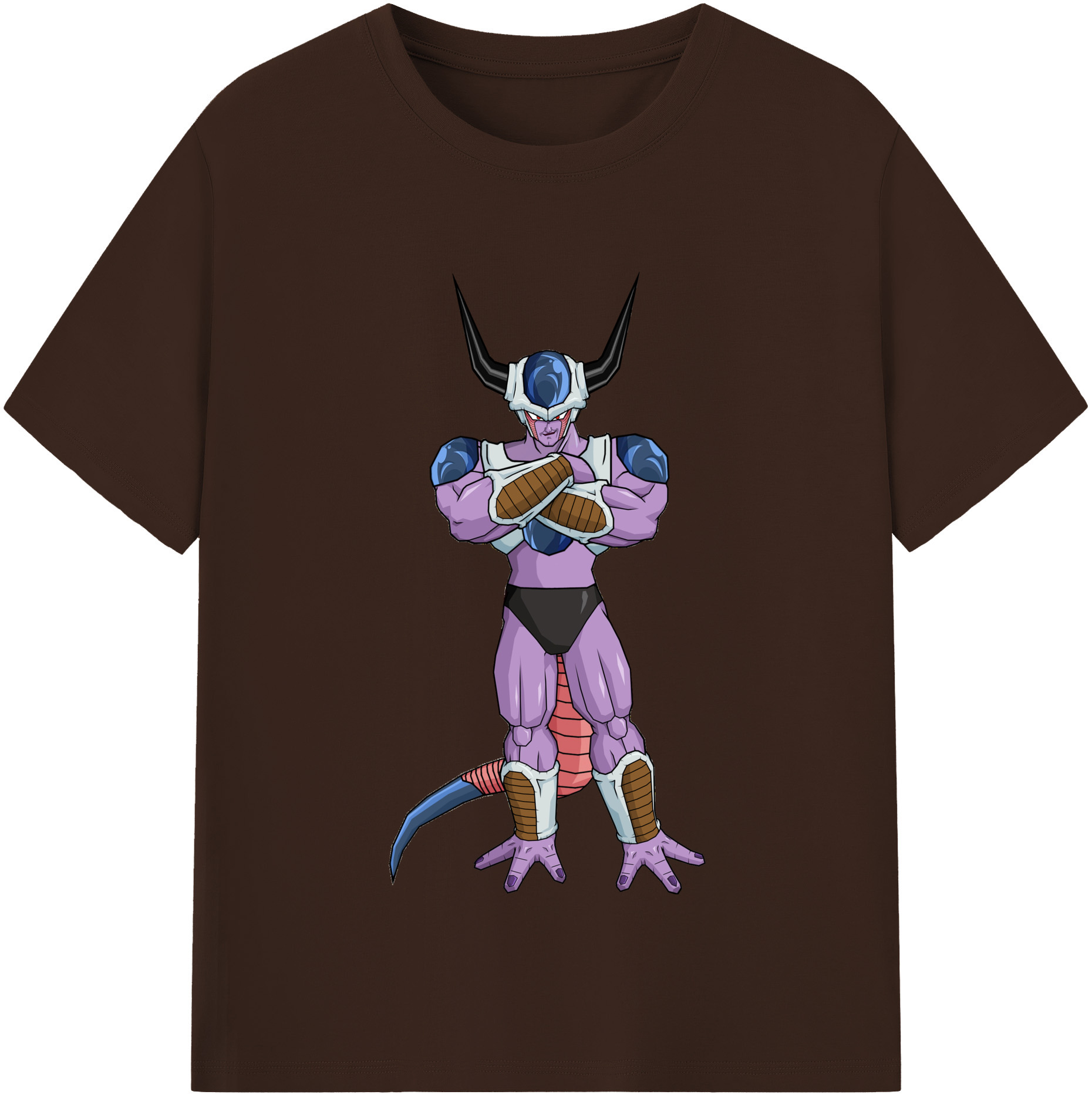 （画像用） ドラゴンボール フリーザ DRAGON BALL Frieza 綿100％半袖Tシャツ（フロントプリント）