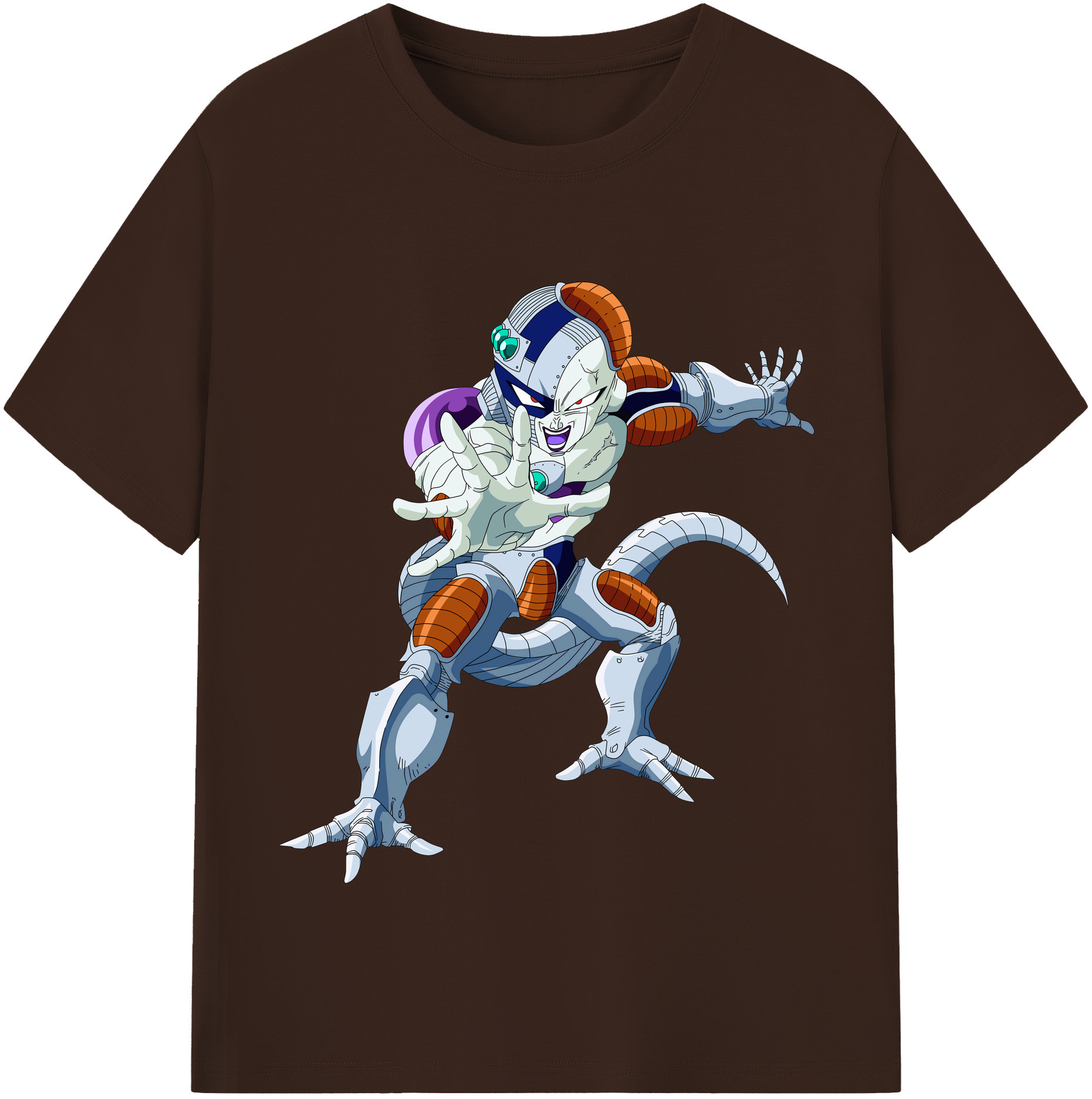 （画像用） ドラゴンボール フリーザ DRAGON BALL Frieza 綿100％半袖Tシャツ（フロントプリント）