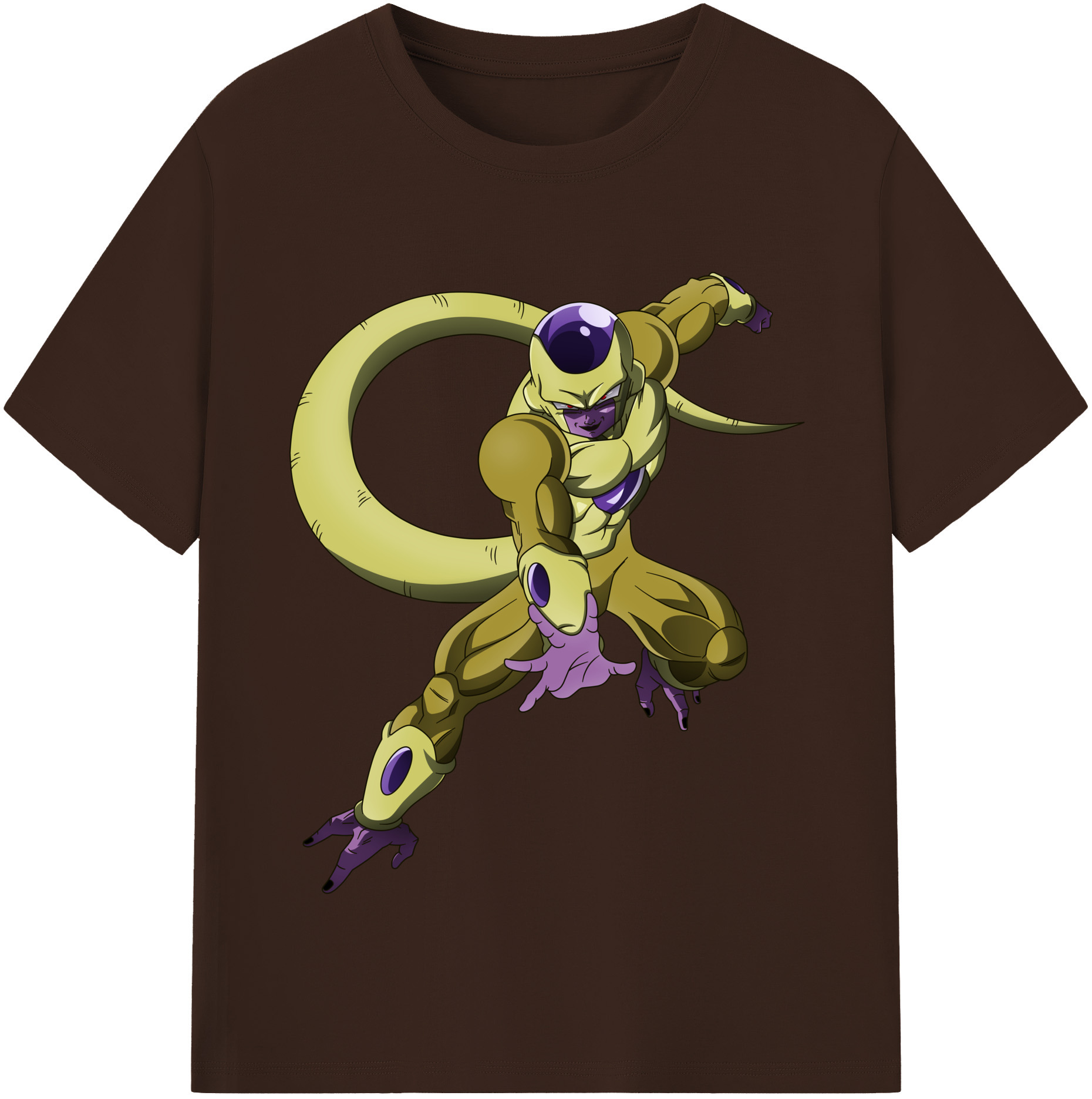 （画像用） ドラゴンボール フリーザ DRAGON BALL Frieza 綿100％半袖Tシャツ（フロントプリント）