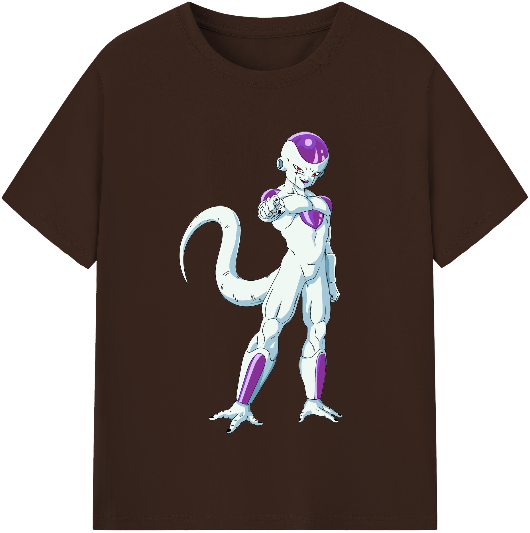 （画像用） ドラゴンボール フリーザ DRAGON BALL Frieza 綿100％半袖Tシャツ（フロントプリント）
