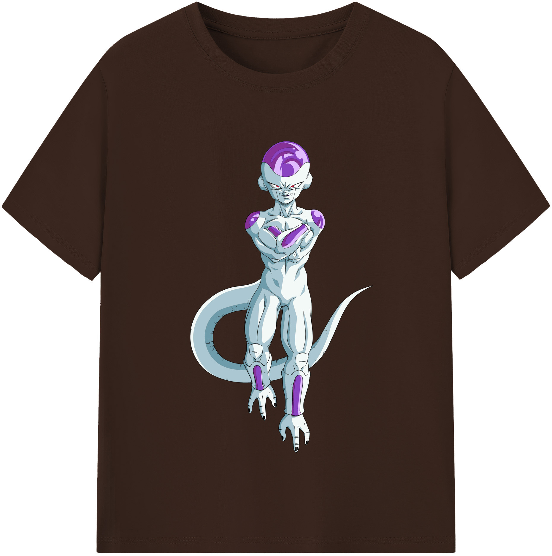 （画像用） ドラゴンボール フリーザ DRAGON BALL Frieza 綿100％半袖Tシャツ（フロントプリント）