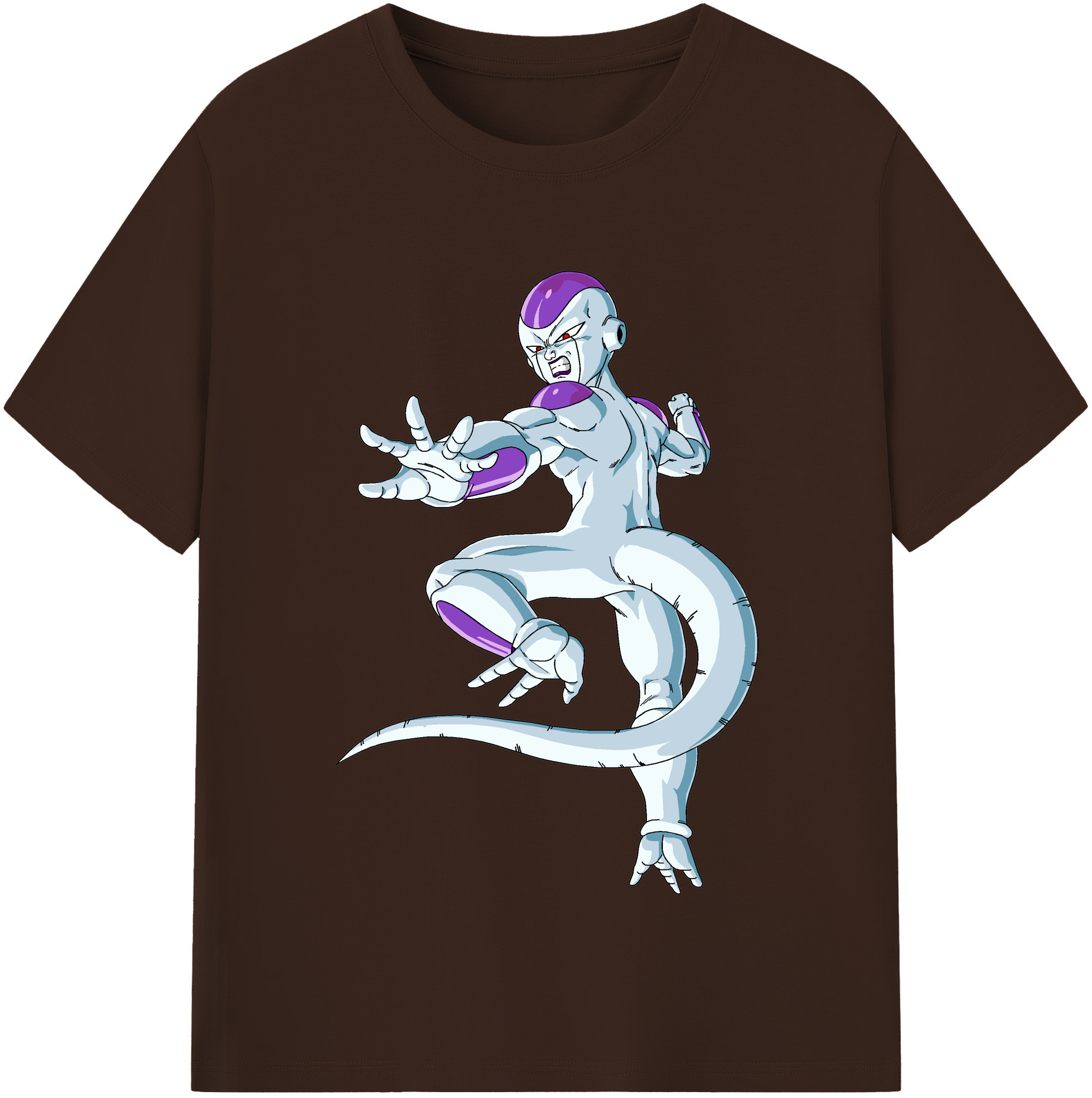 （画像用） ドラゴンボール フリーザ DRAGON BALL Frieza 綿100％半袖Tシャツ（フロントプリント）